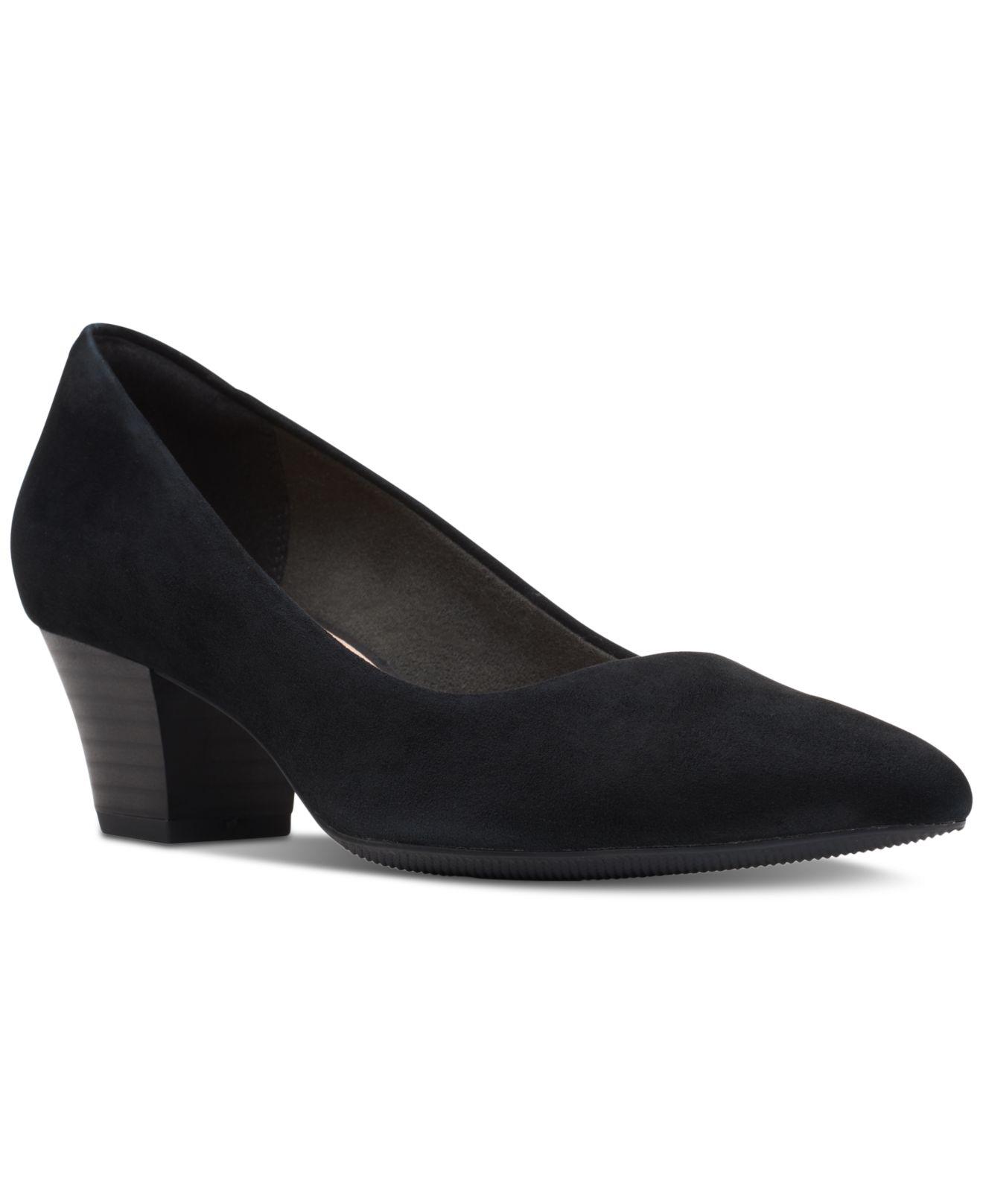 Clarks Teresa Step Dress Pumps in Black Lyst