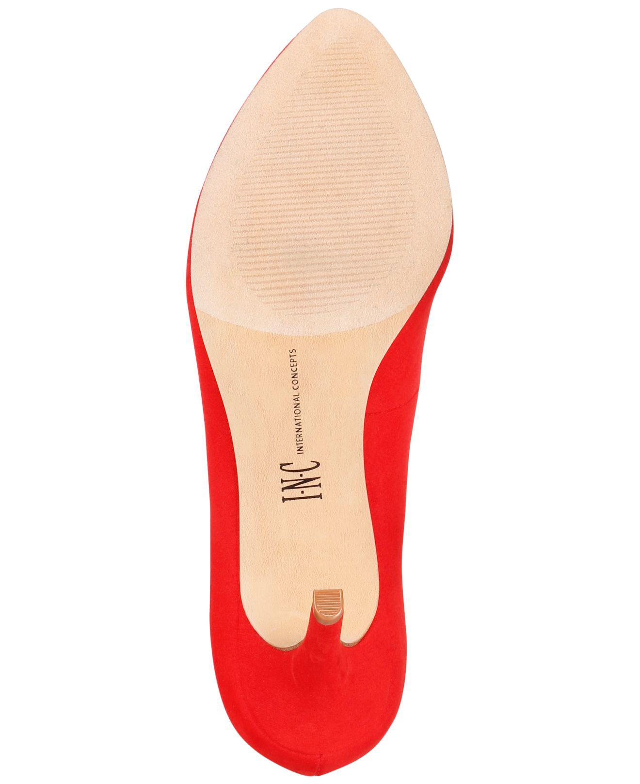 inc international concepts inc women's zitah pointed toe pumps