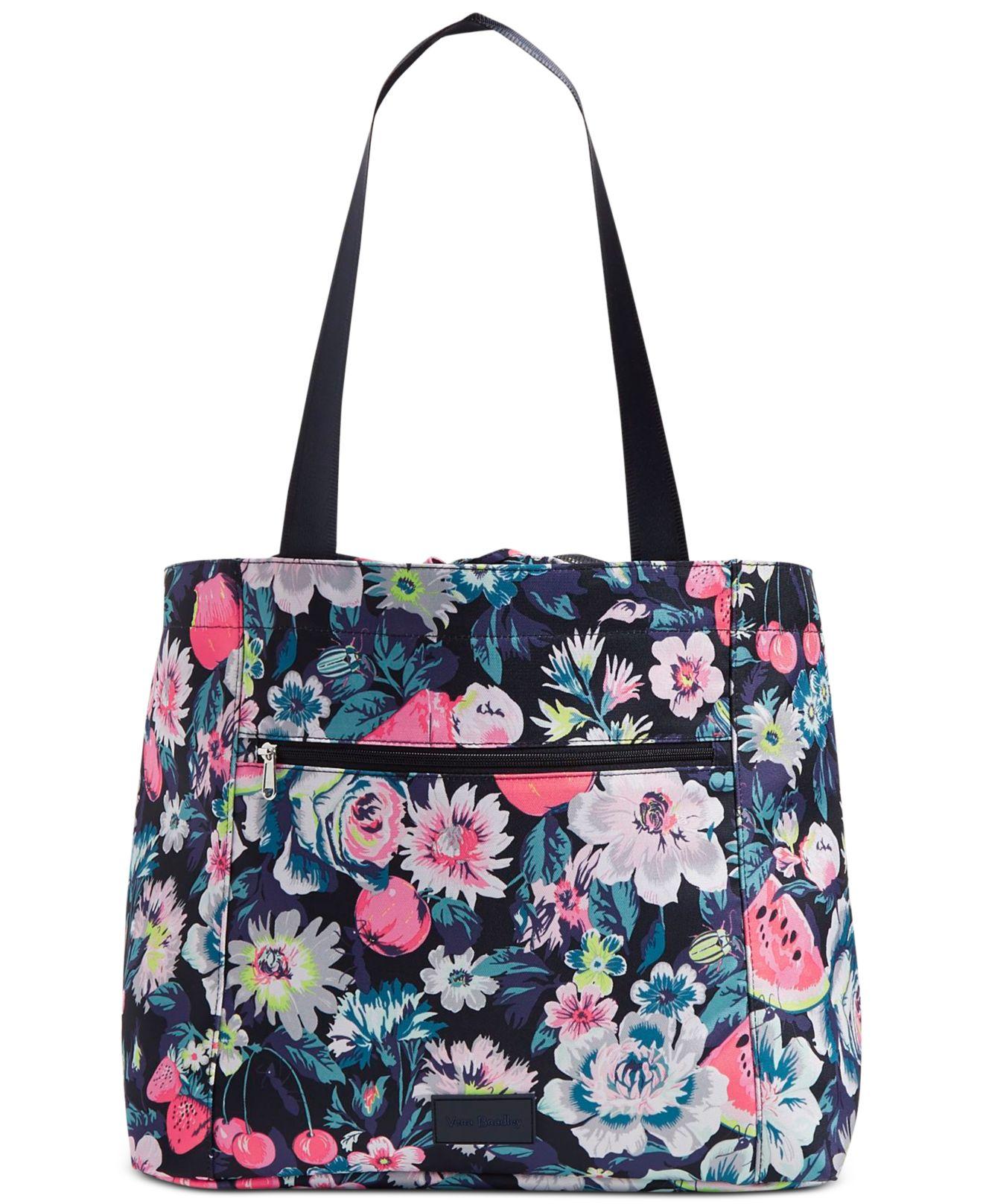 Vera Bradley Synthetic Reactive Drawstring Family Tote Lyst