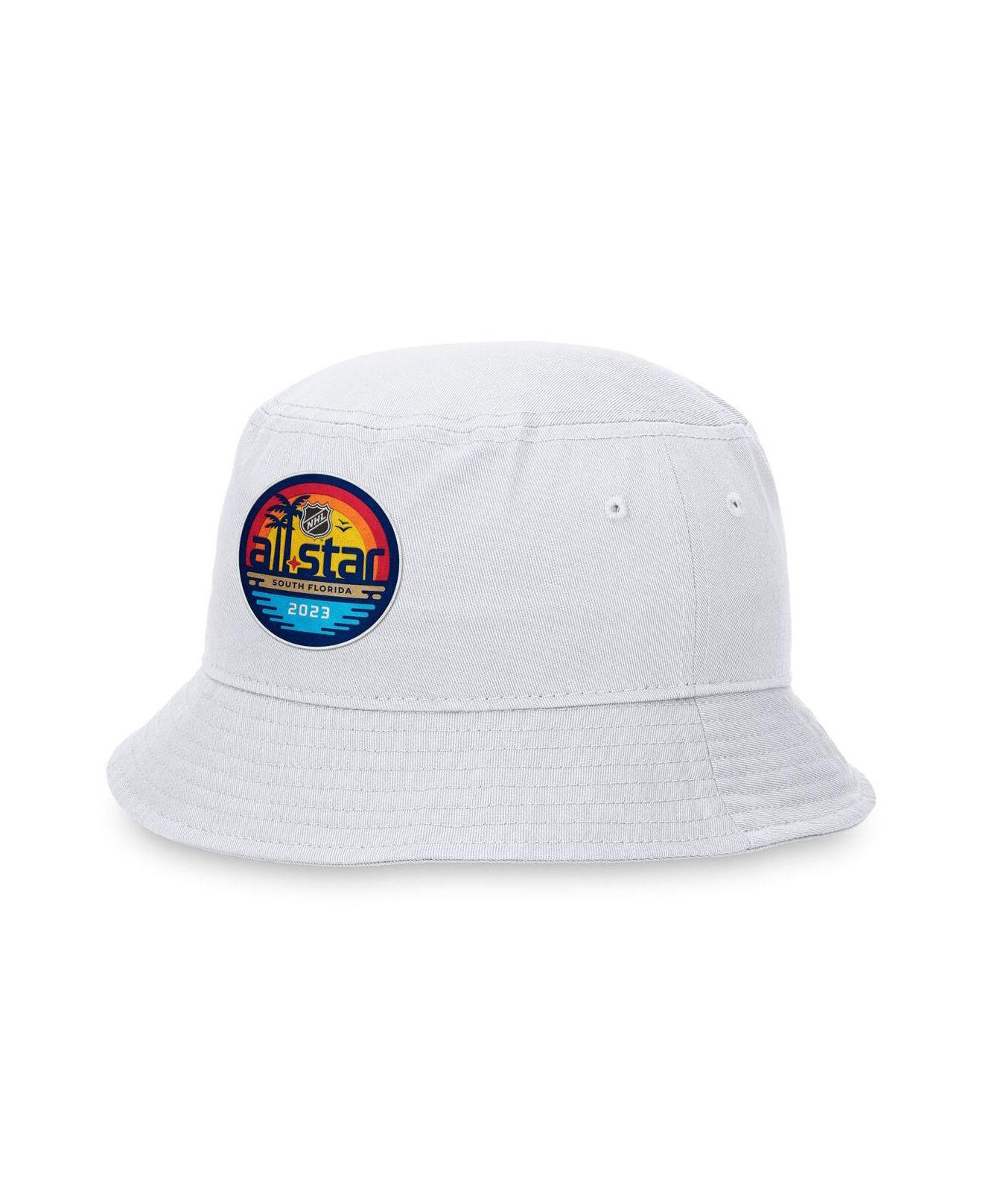 Fanatics Branded White 2023 Nhl All-star Game Bucket Hat for Men