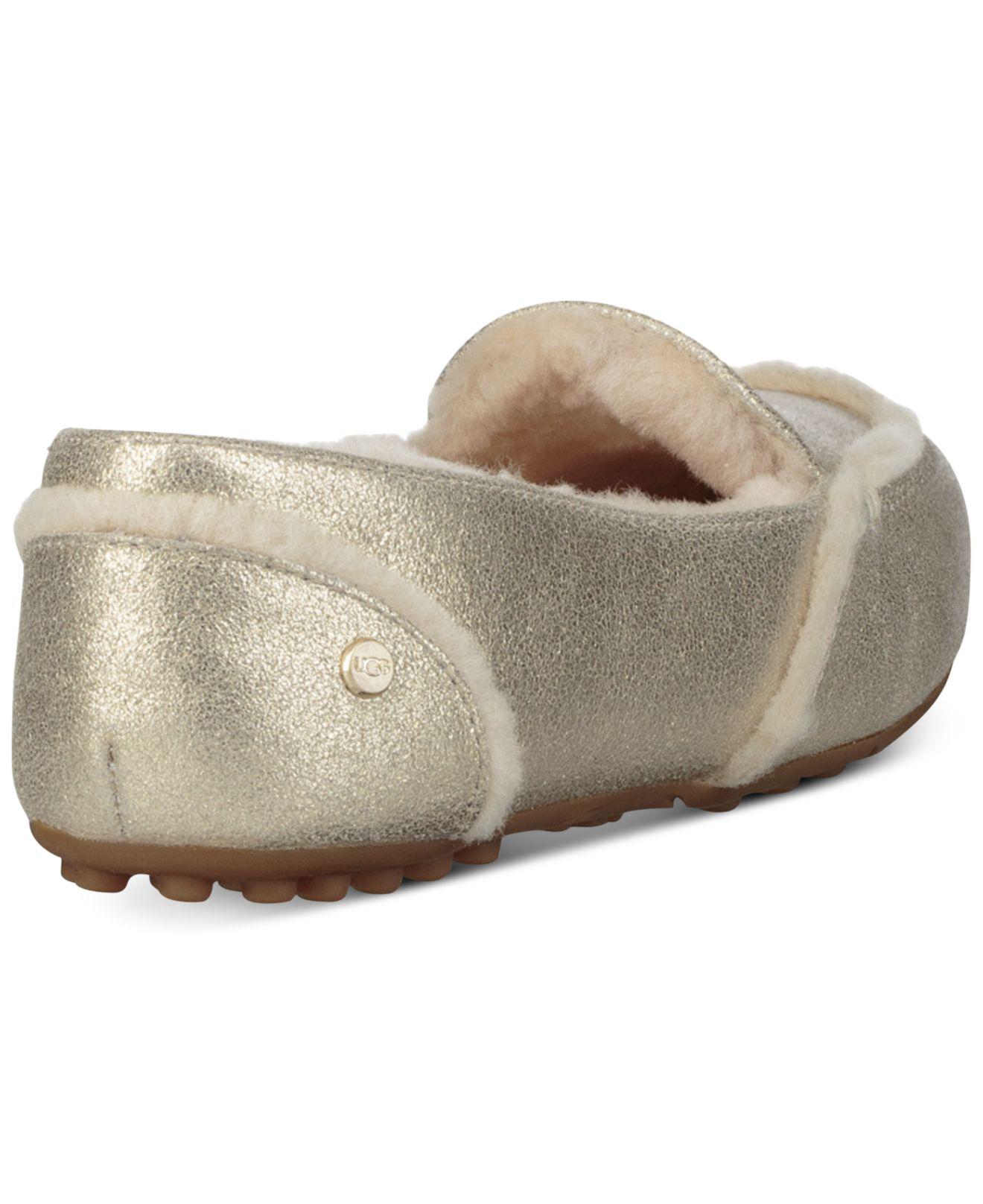 ugg hailey metallic slipper