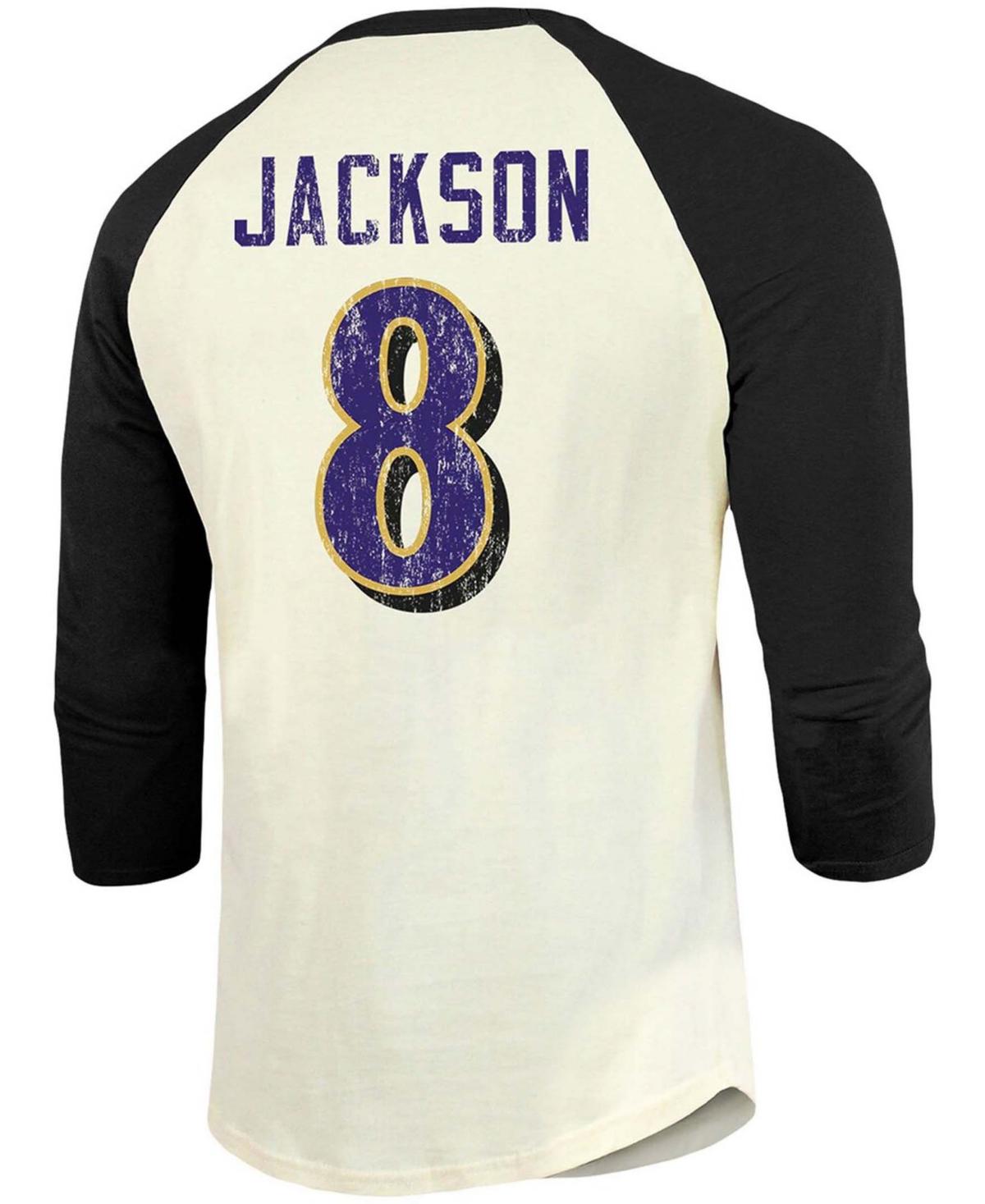 Fanatics Men's Lamar Jackson Purple Baltimore Ravens Player Name and Number  Tri-Blend Hoodie T-shirt - Macy's