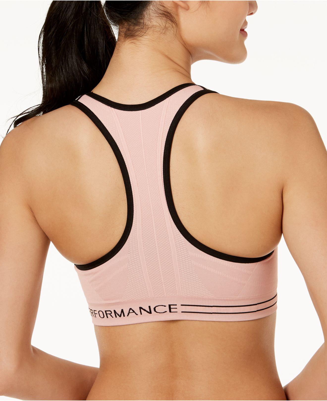 calvin klein performance racerback sports bra