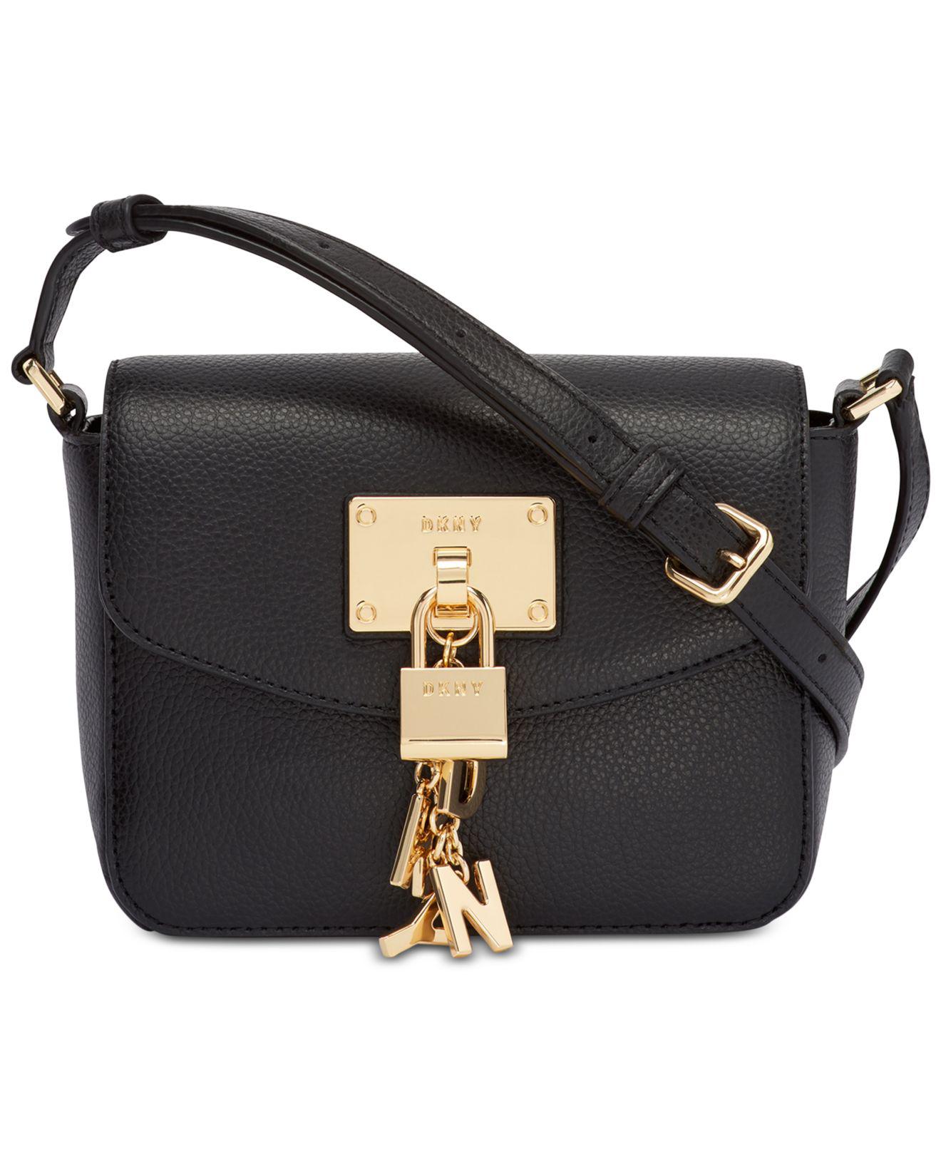 dkny elissa small flap crossbody