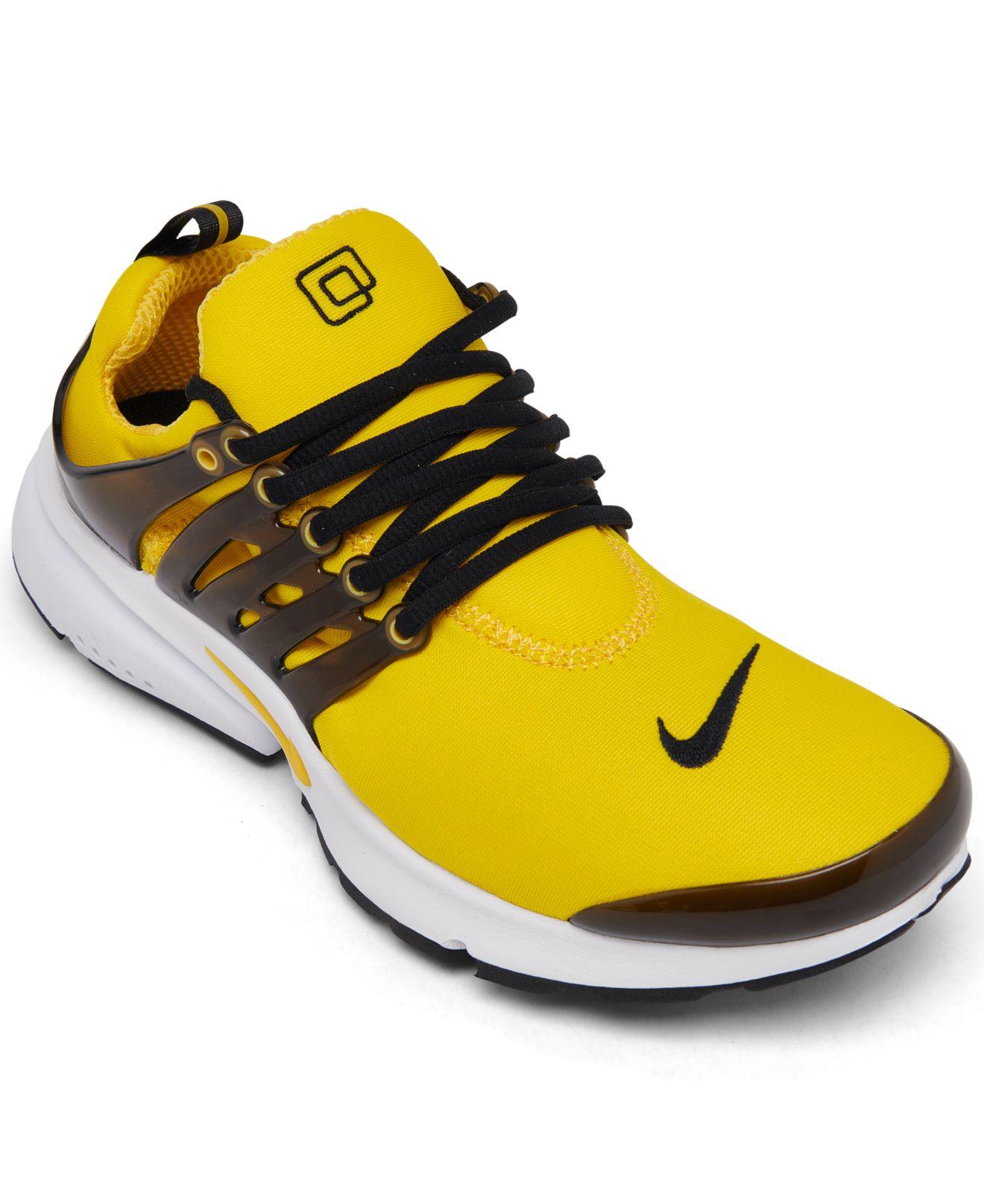 Nike Air Presto Casual Sneakers From Finish Line in Yellow for Men | Lyst