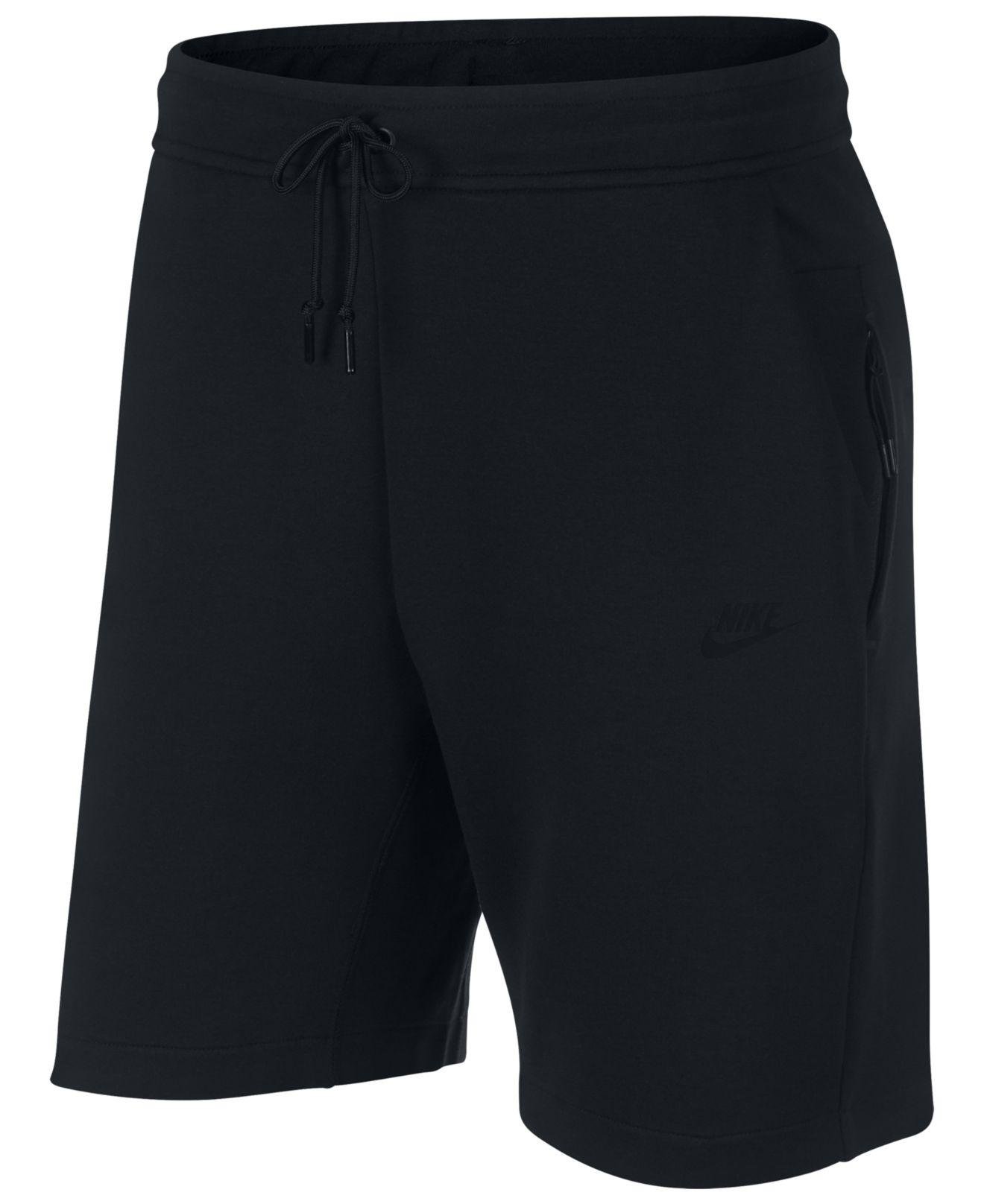 Nike Tech Fleece Shorts in Black/Black (Black) for Men - Save 13% - Lyst