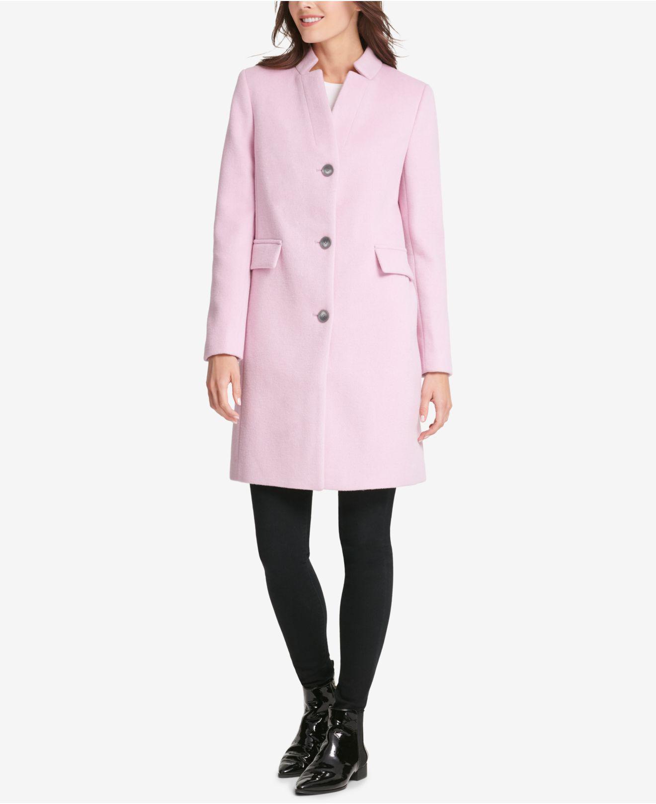 macys dkny wool coat