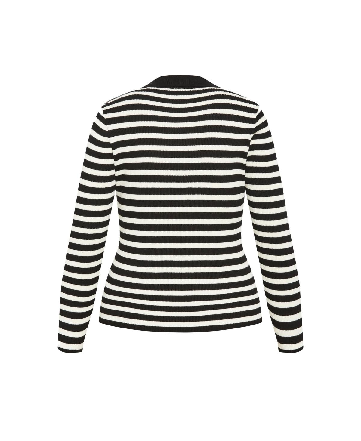 売れ筋商品|||シティーシック ニット&セーター アウター レディース Plus Size Zola Sweater Black Women's Plus Size Zola Black Jumper