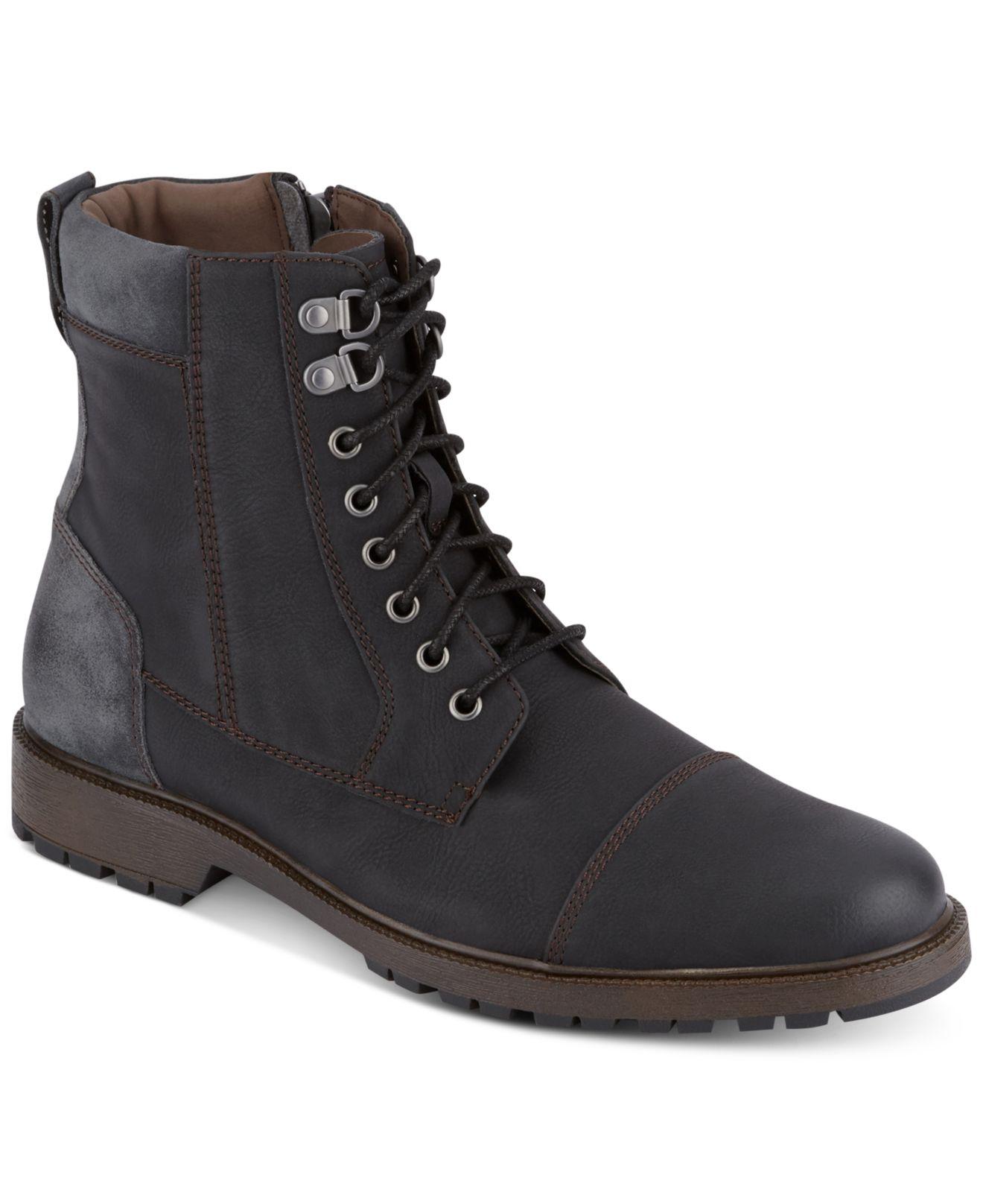 men's stratton combat casual boots