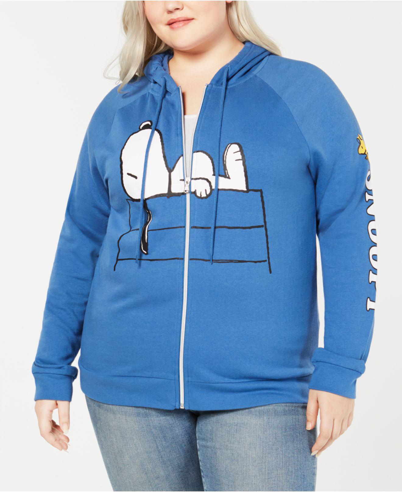 Plus size snoopy sweatshirt Clearance