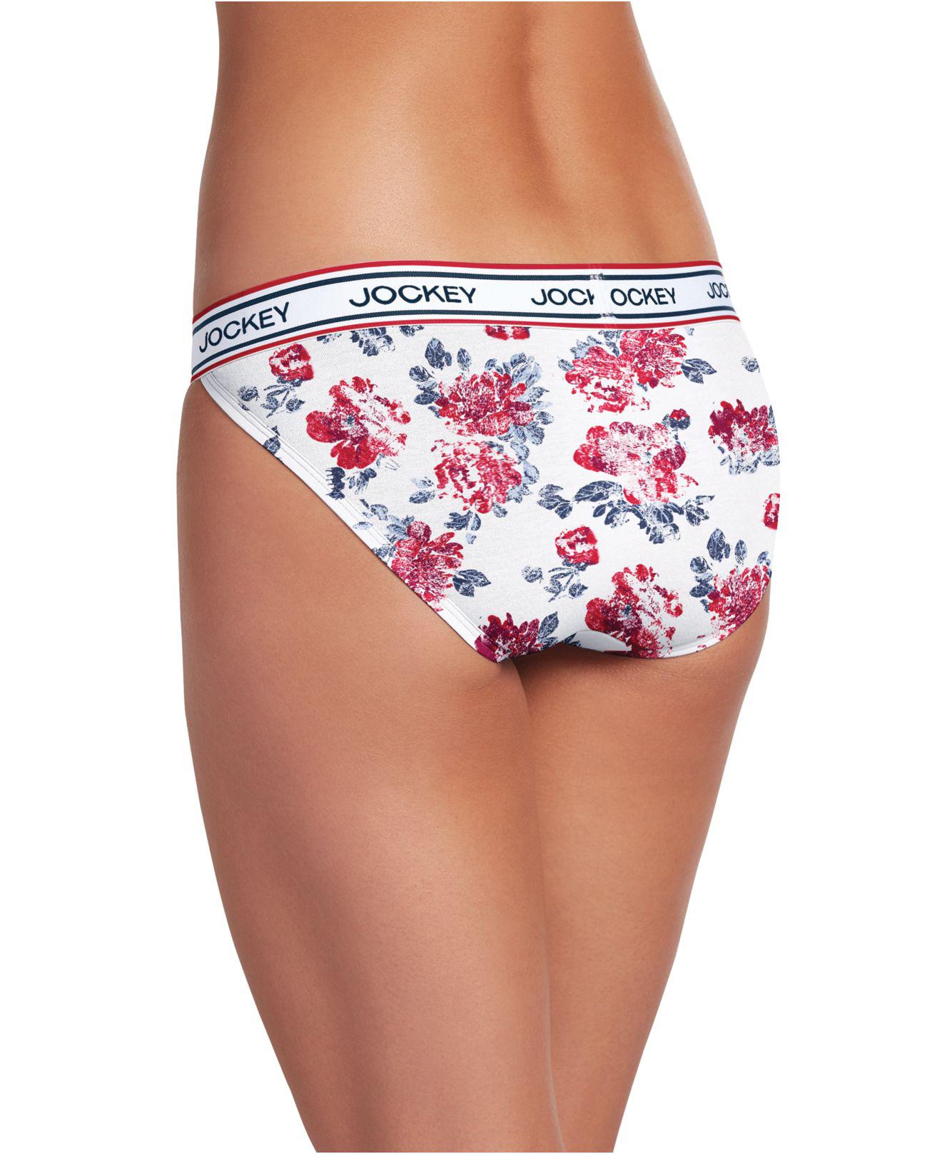 Jockey Cotton Retro Stripe String Bikini 2252, First At Macy's, Also