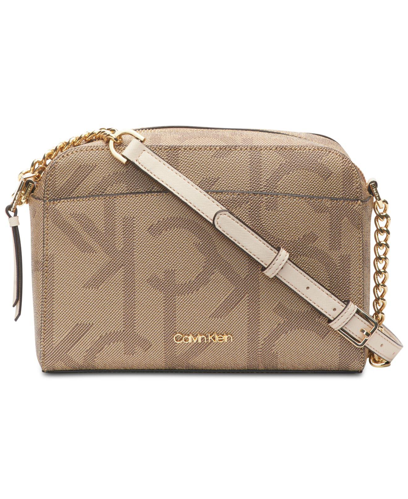 calvin klein signature hayden crossbody