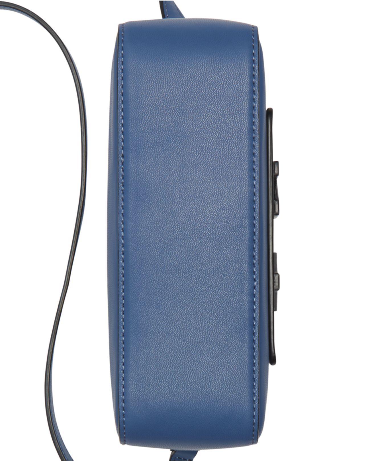 dkny tilly stacked logo camera bag