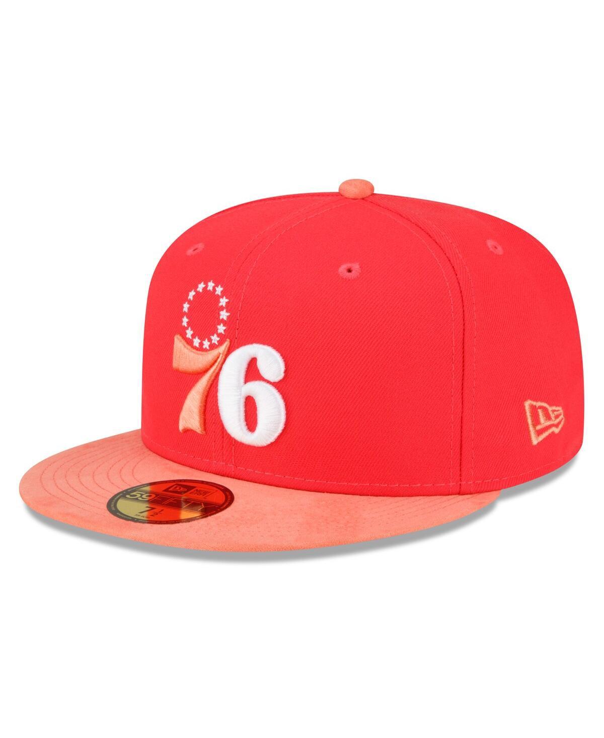 New Era Atlanta Braves Tonal 2-Tone 59Fifty Men's Fitted Hat Red-Cream