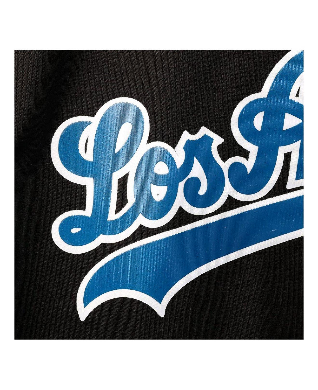 Pro Standard Los Angeles Dodgers Taping T-shirt in Black for Men