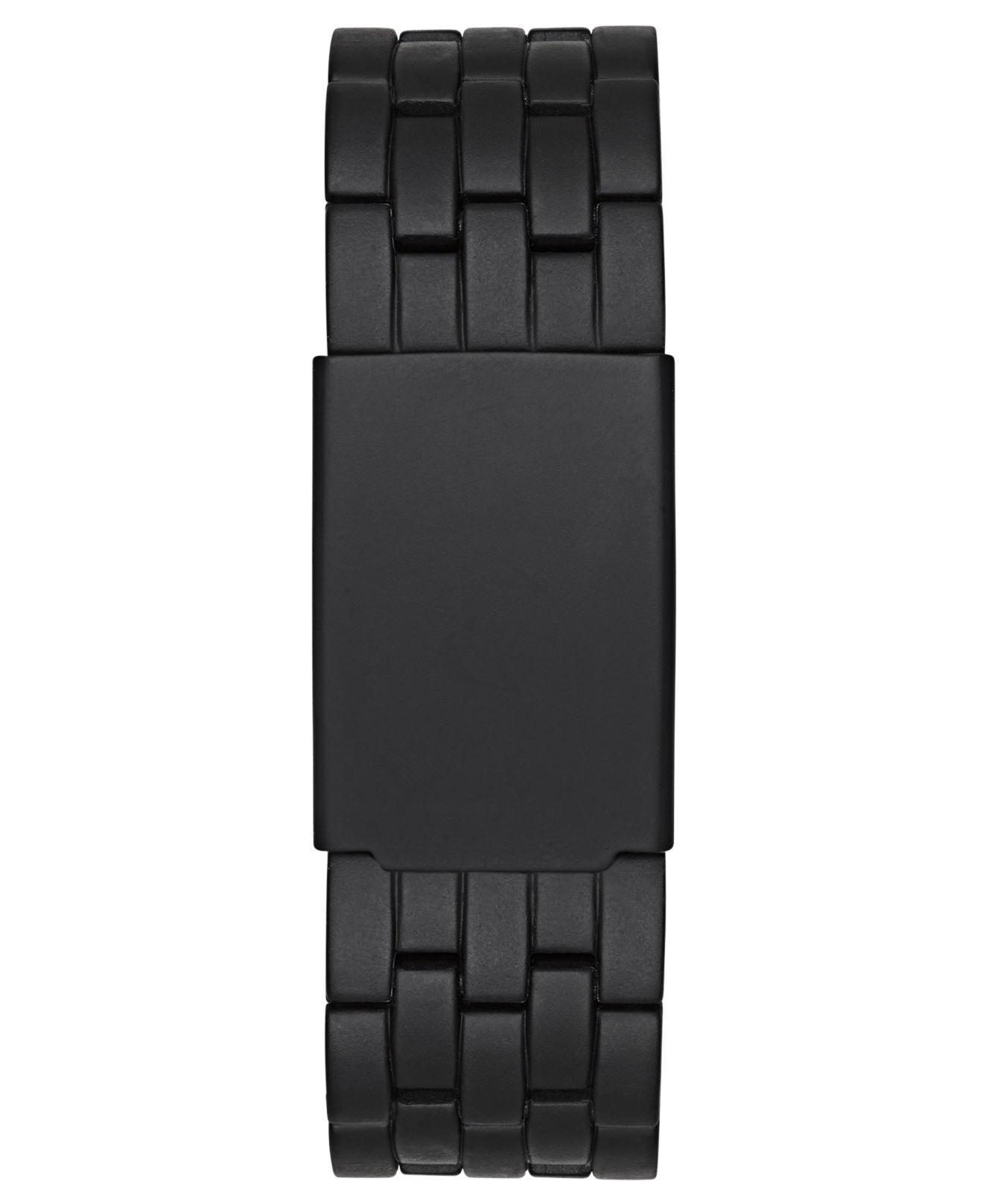 INC International Concepts Matte Black Bracelet Watch 48mm Gift 