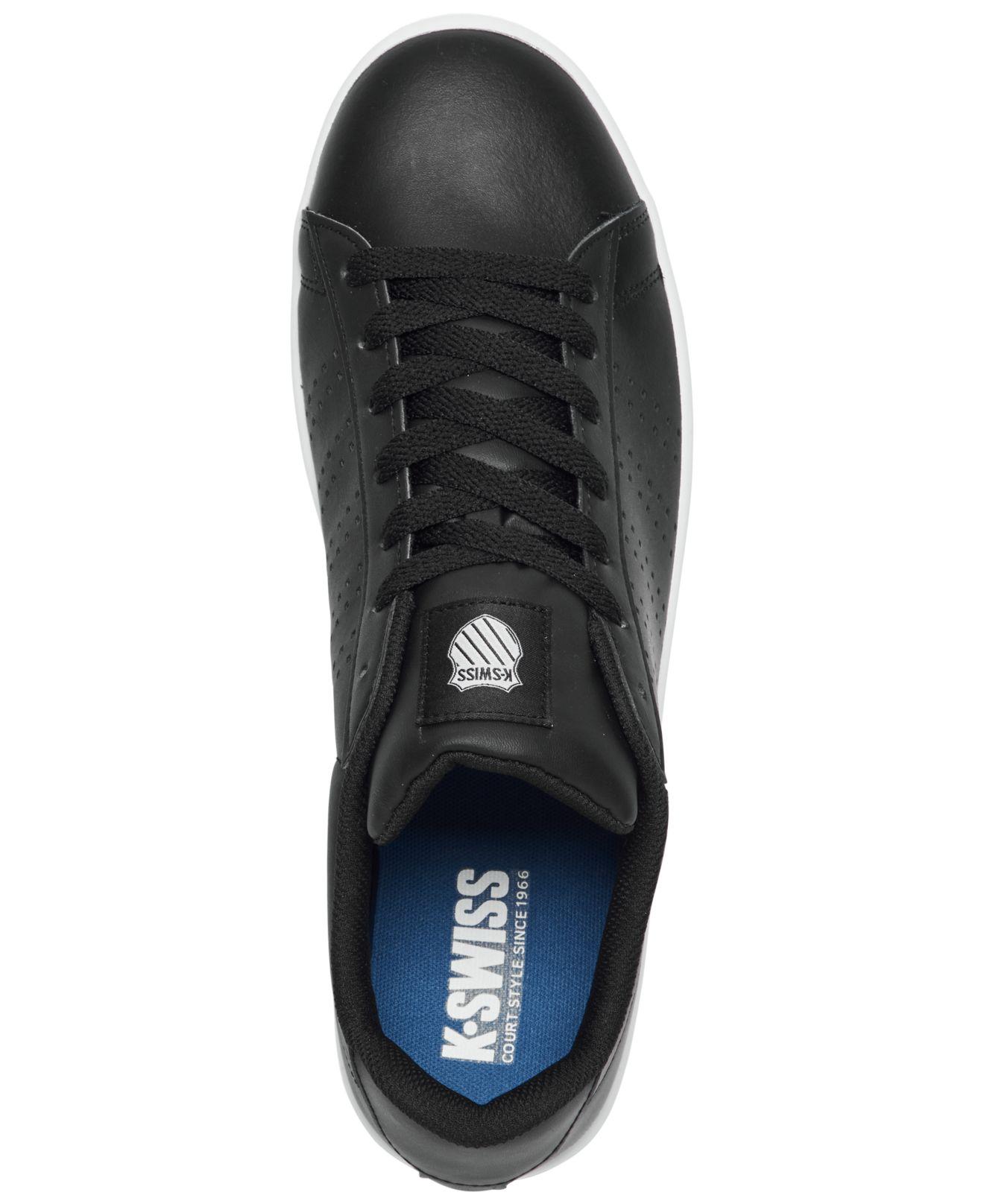 K-swiss Men's Court Casper Casual Sneakers From Finish Line in Black for  Men | Lyst