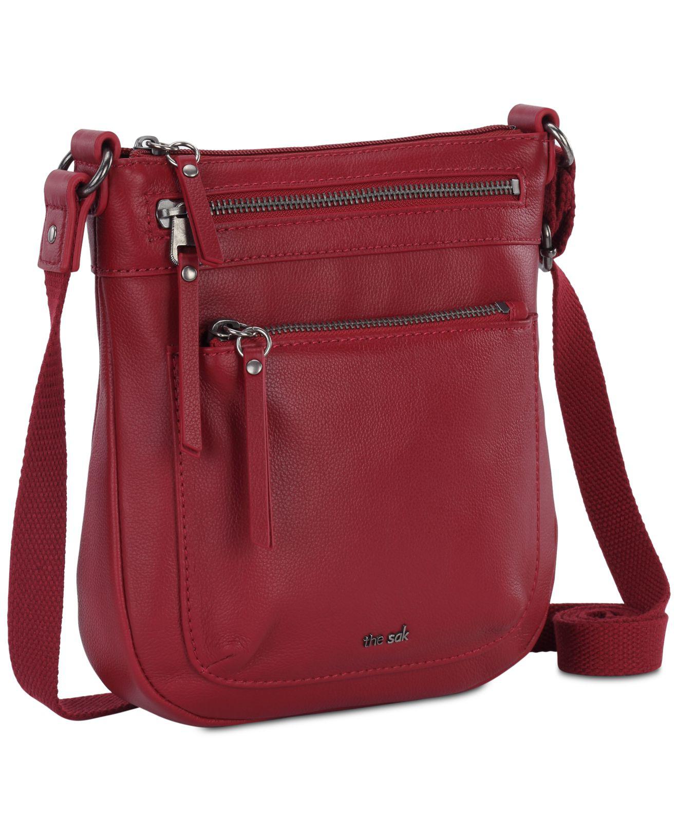 the sak soto leather crossbody