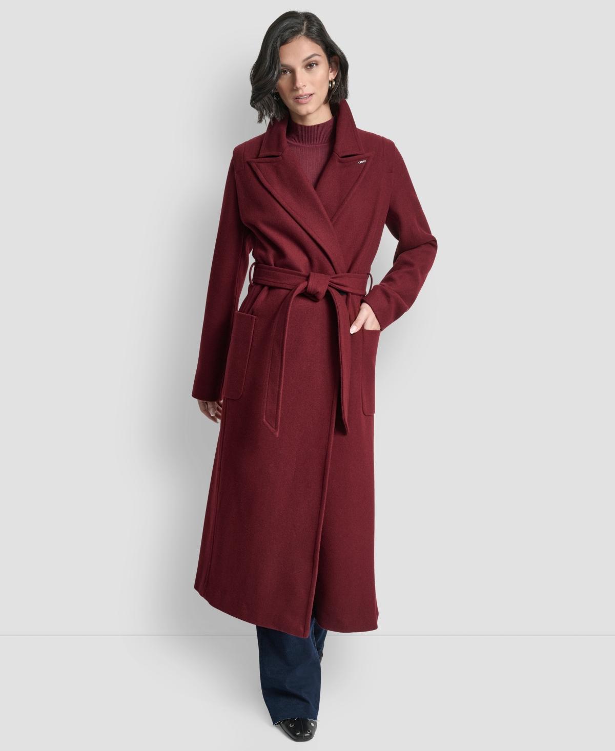 Red DKNY Coats for Women Lyst