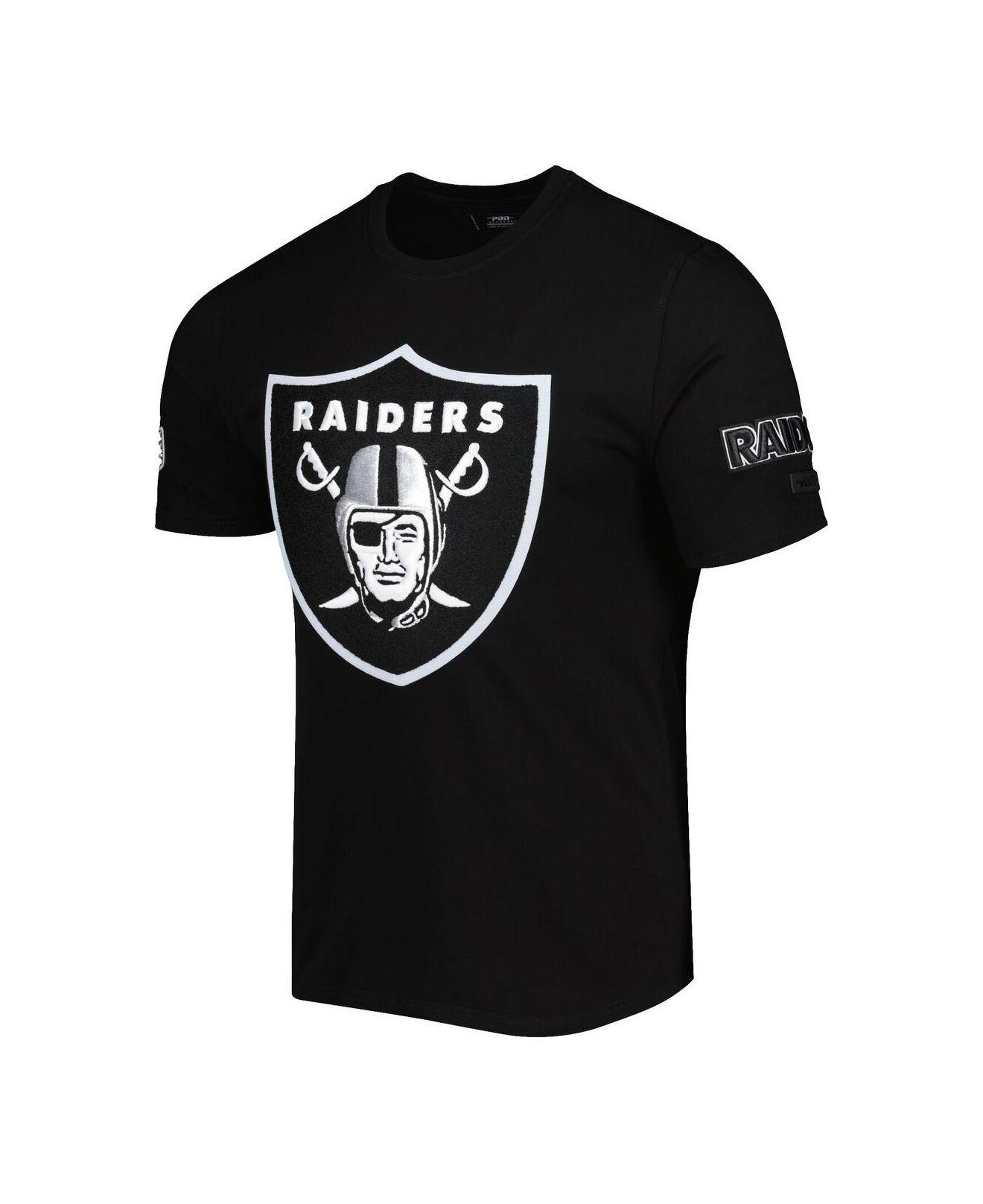 Pro Standard Las Vegas Raiders Warm Up T-Shirt - Men's T-Shirts in Black