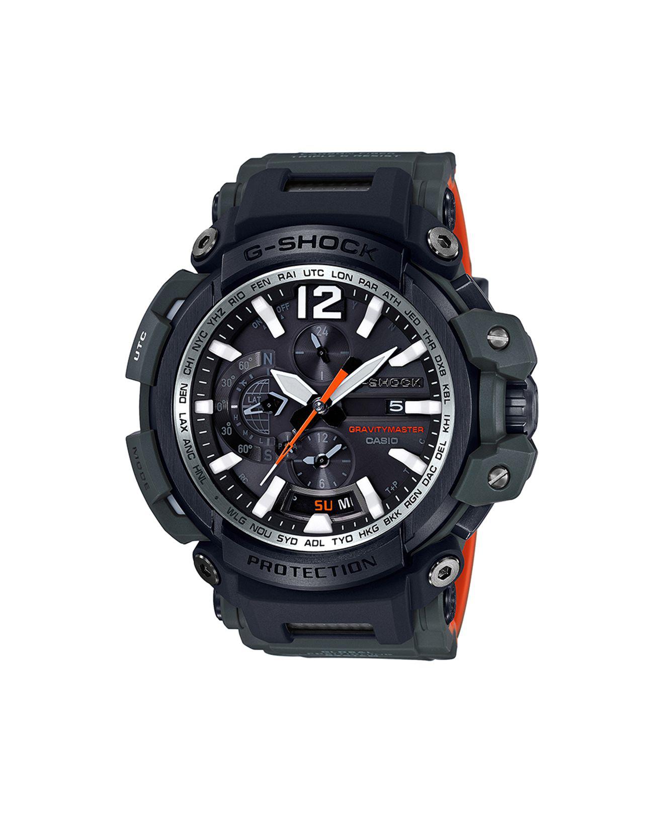 casio g shock green strap