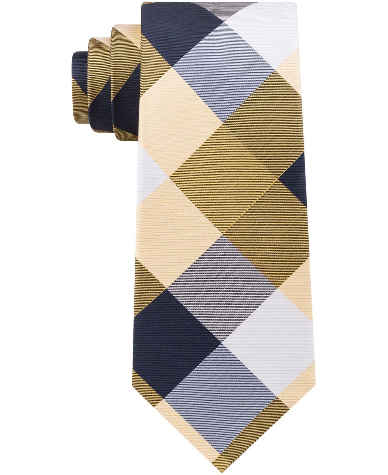 tommy hilfiger plaid tie
