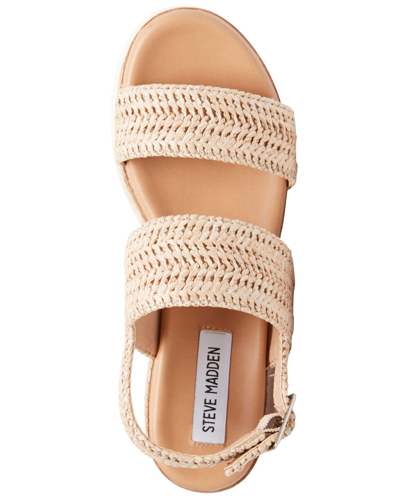 steve madden brenda flatform sport sandals