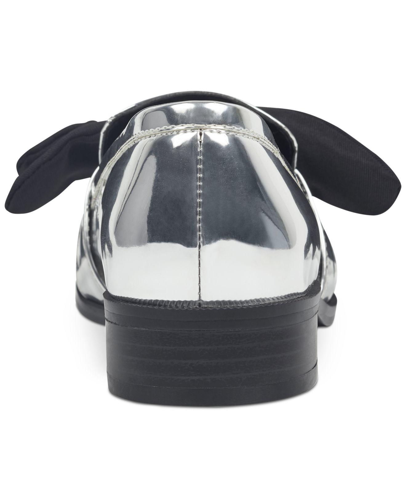weeping bow loafers
