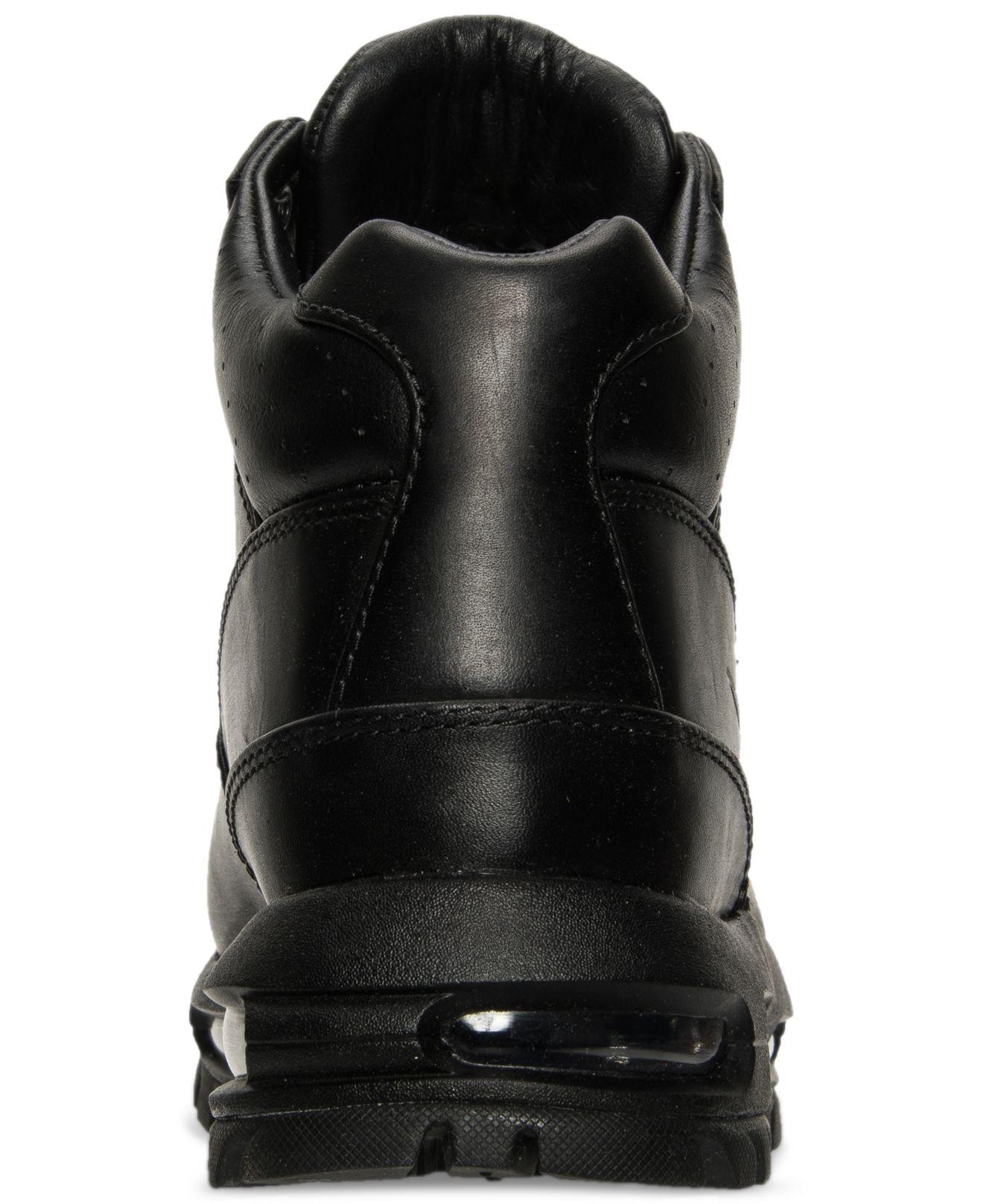 Nike Leather Air Max Goadome Boots in Black/Black/Black (Black) for Men -  Save 40% | Lyst