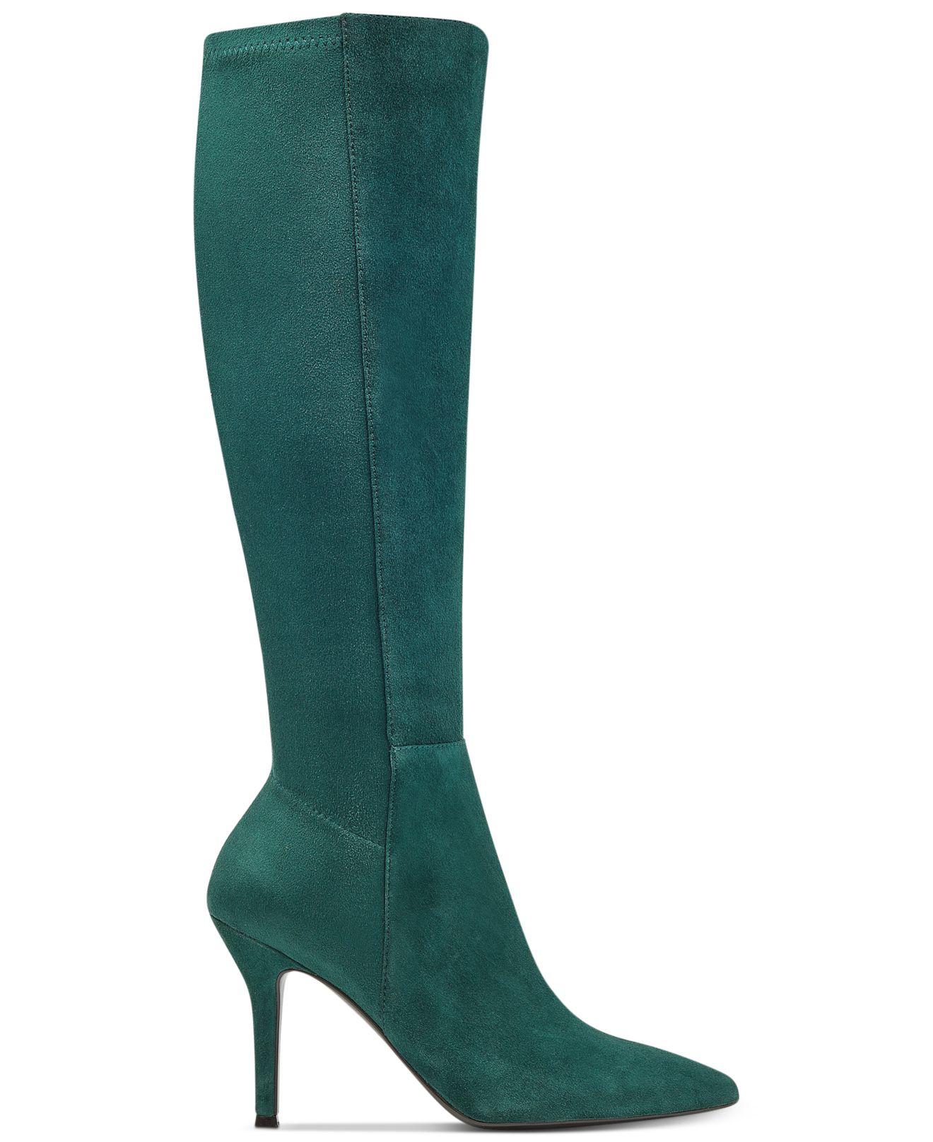 nine west green boots