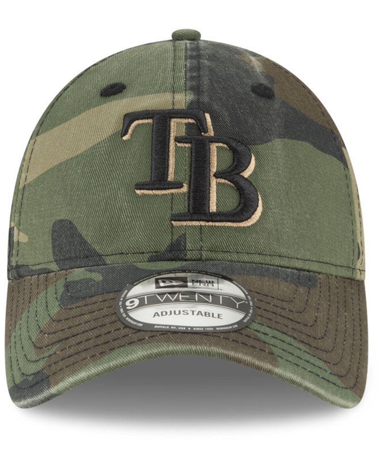 tampa bay rays camo hat
