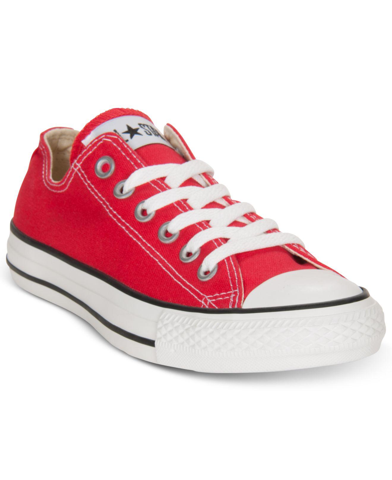 Converse Canvas Women's Chuck Taylor Ox Casual Sneakers From Finish ...