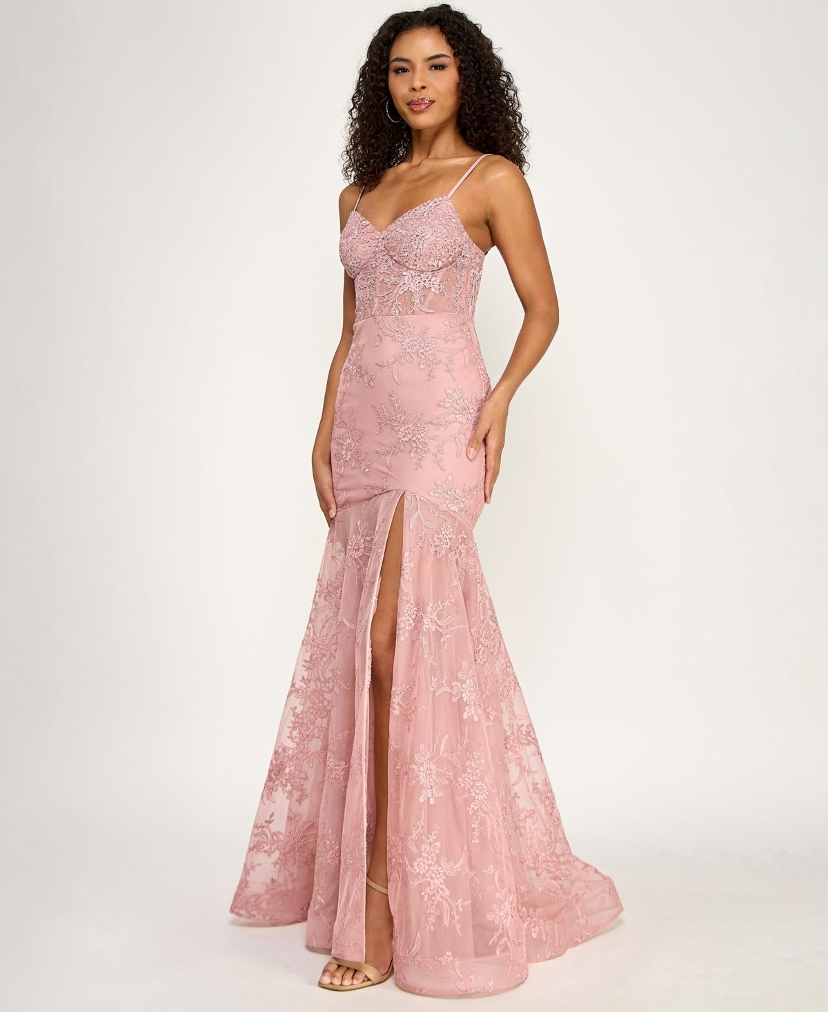 amuse strapless dress pink floral JULIANA STRAPLESS FLORAL MAXI DRESS – AKIRA