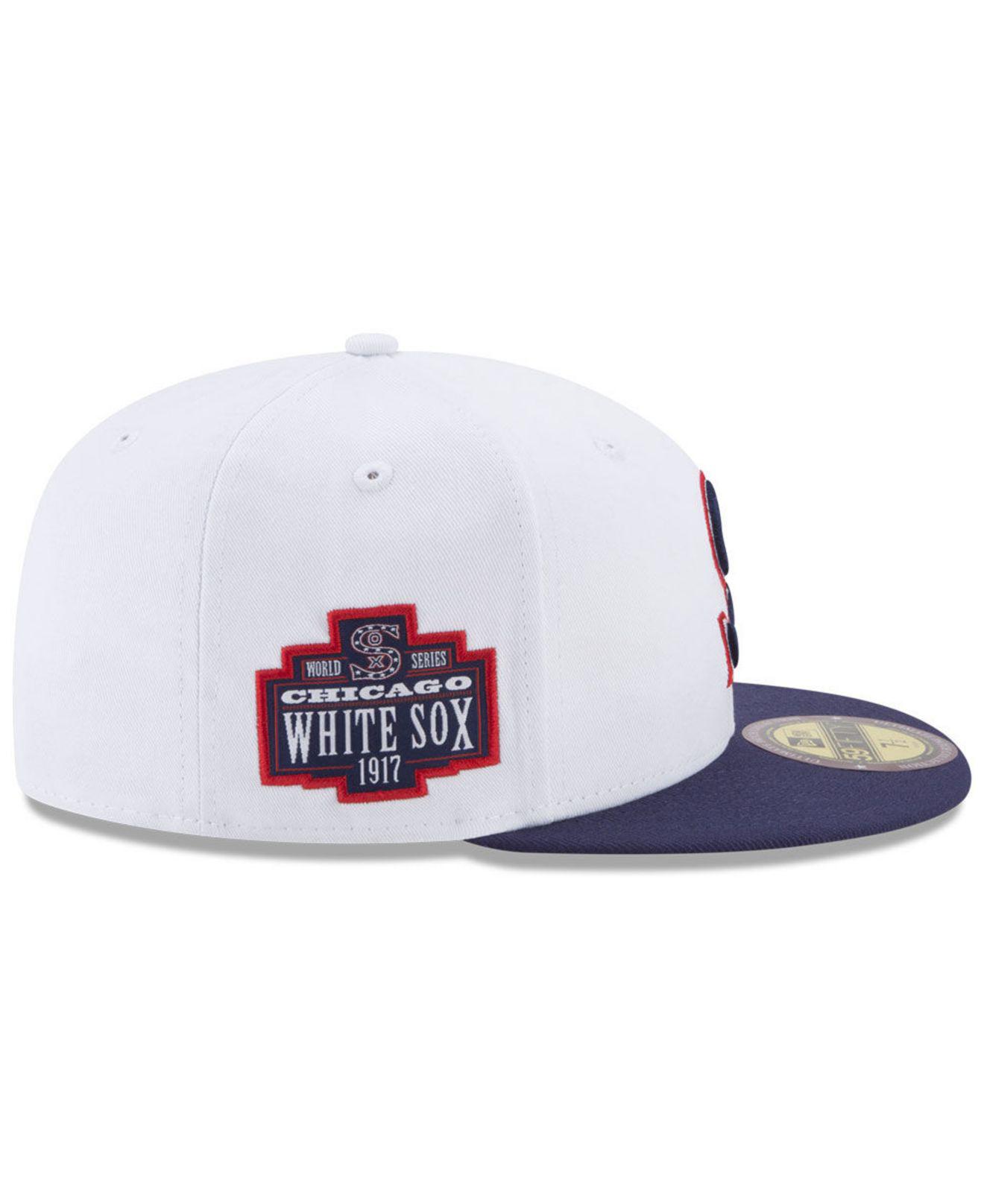 white sox hat patches