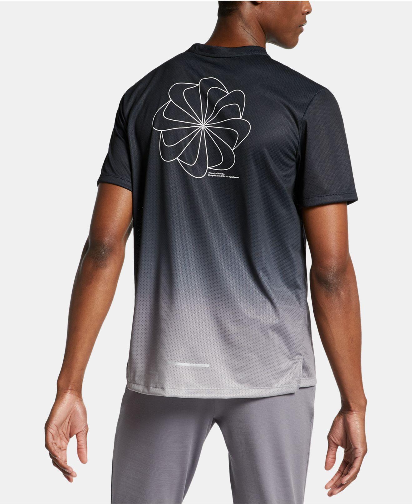 Nike Dri-fit Miller Ombré Logo T-shirt 