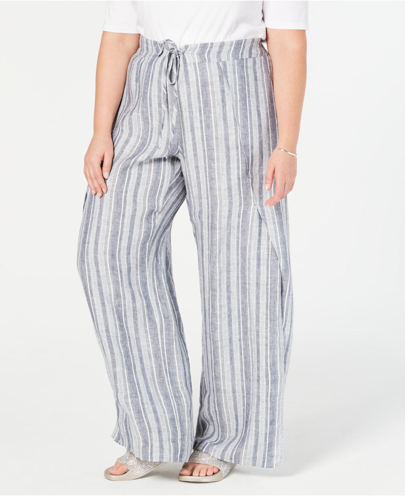 macys plus pants