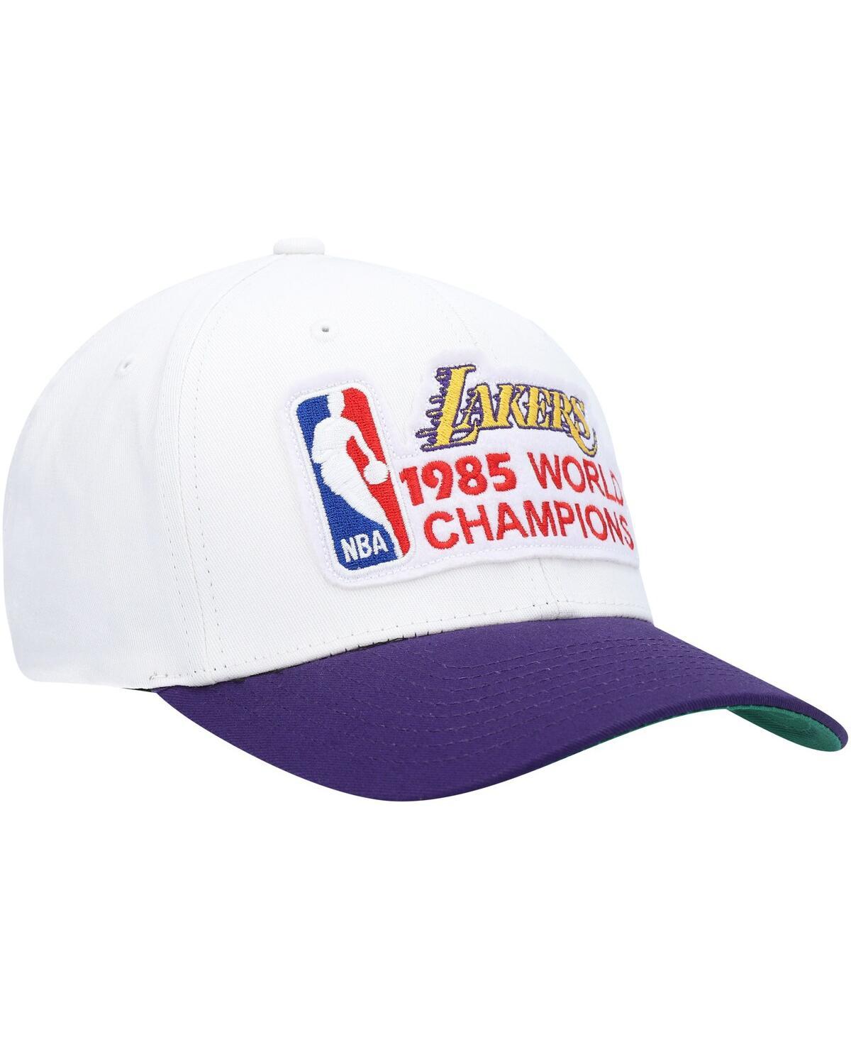 Los Angeles Lakers NBA Hardwood Classics 2010 Champ Snapback By Mitchell &  Ness - Black - Unisex