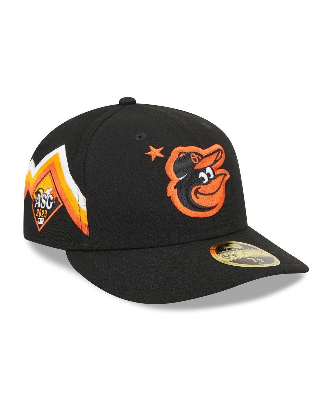 KTZ Black Baltimore Orioles 2023 Mlb All-star Game Workout Low Profile  59fifty Fitted Hat for Men