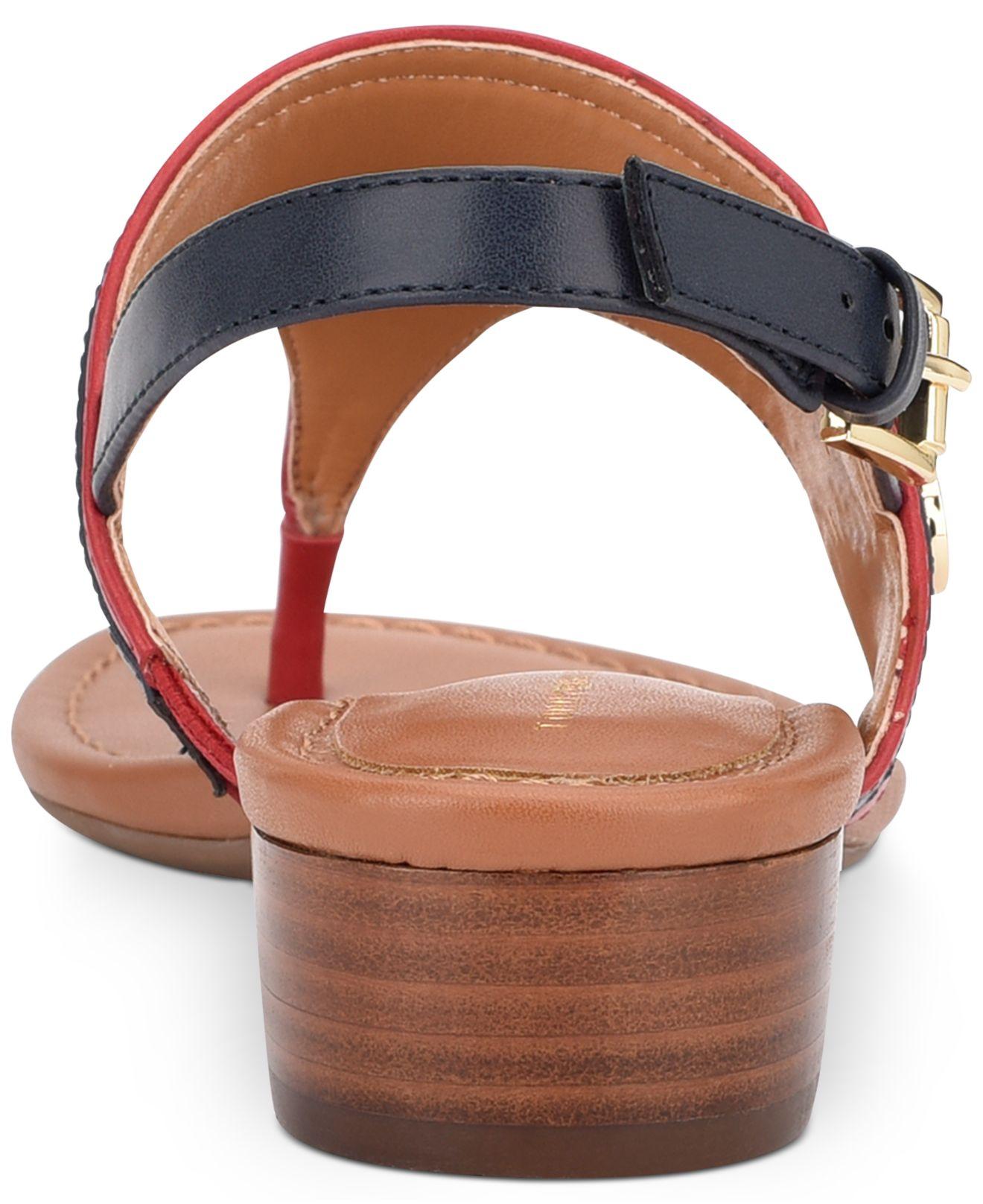 tommy hilfiger keely thong sandals