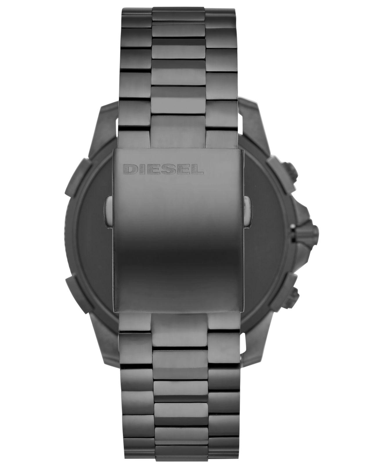 diesel full guard 2.5 men grey smart watch dzt2011