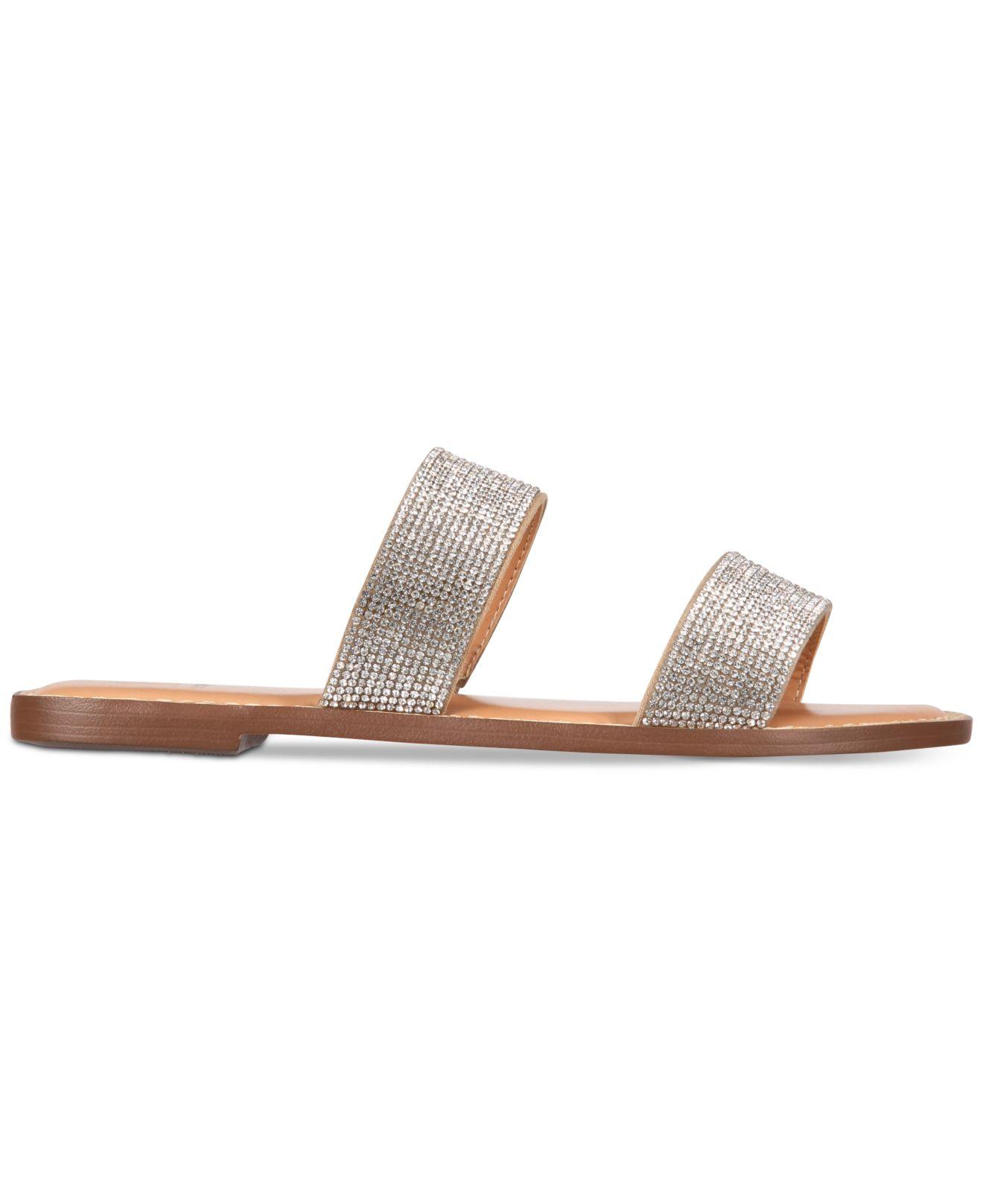 material girl ginnie flat sandals