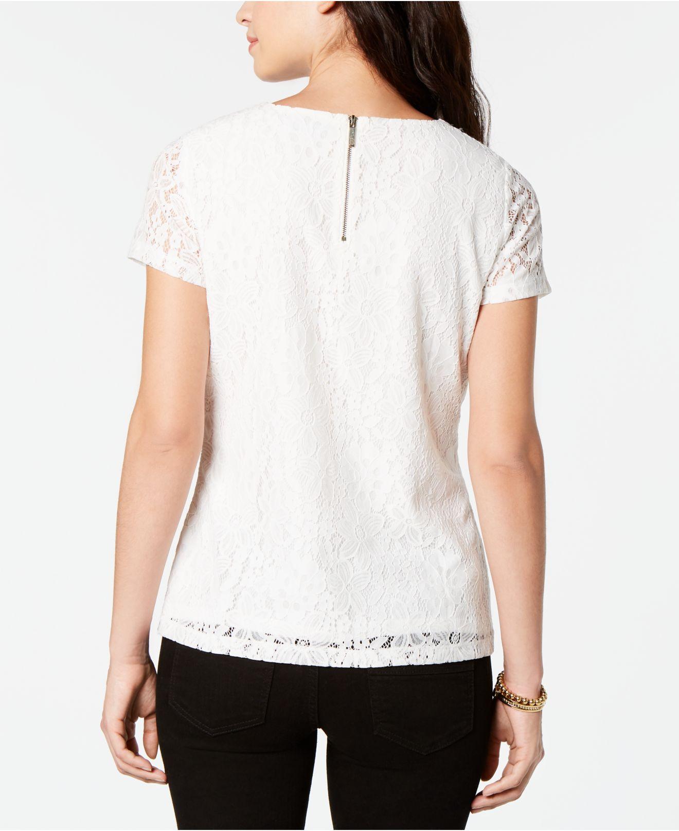 tommy hilfiger lace top
