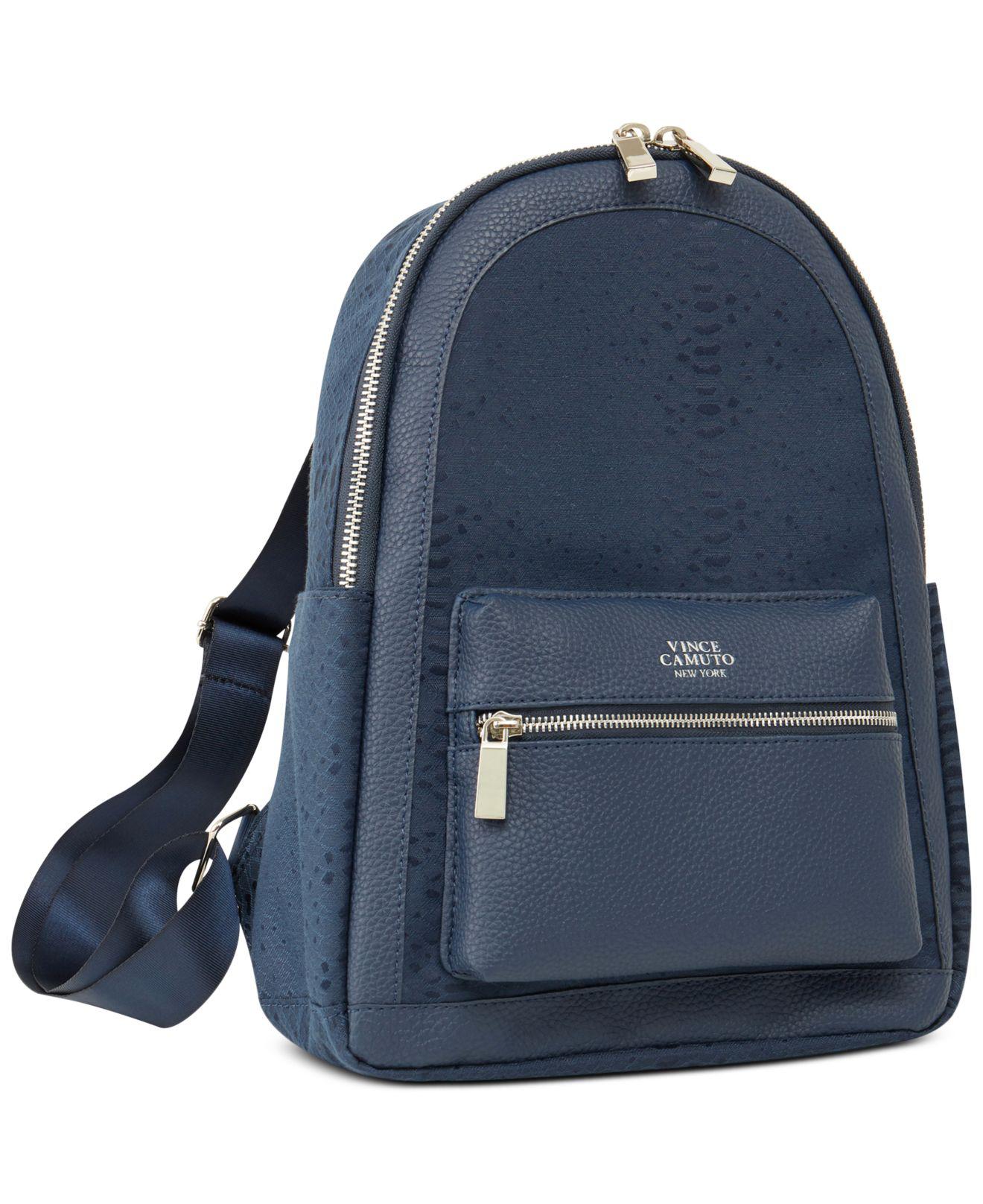 Vince Camuto Synthetic 15" Messenger Backpack in Dark Navy (Blue) | Lyst