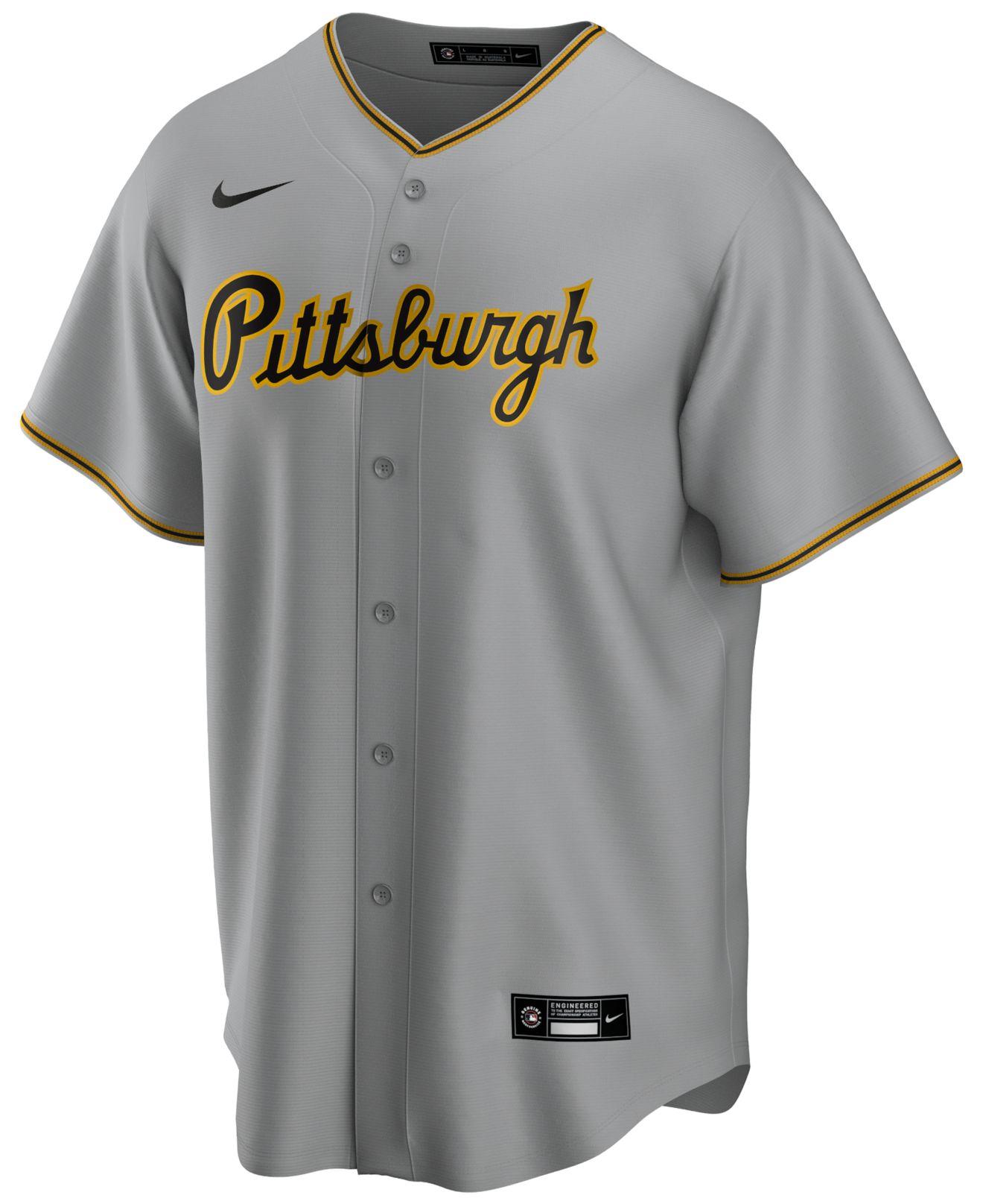 Nike Synthetic Pittsburgh Pirates Official Blank Replica ...