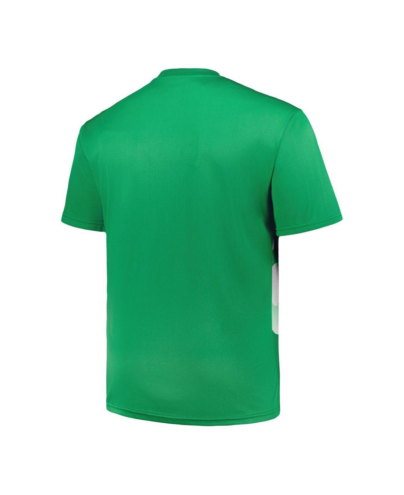 Men's Kelly Green Boston Celtics Big & Tall Sublimated T-Shirt