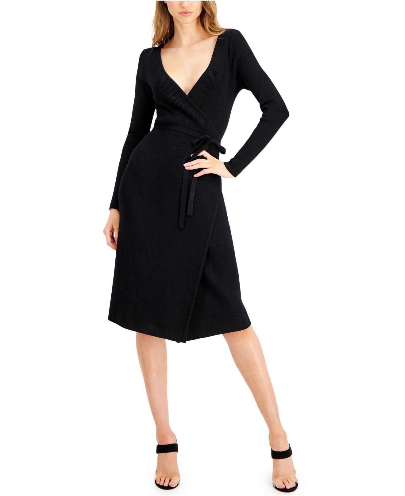 everly wrap dress