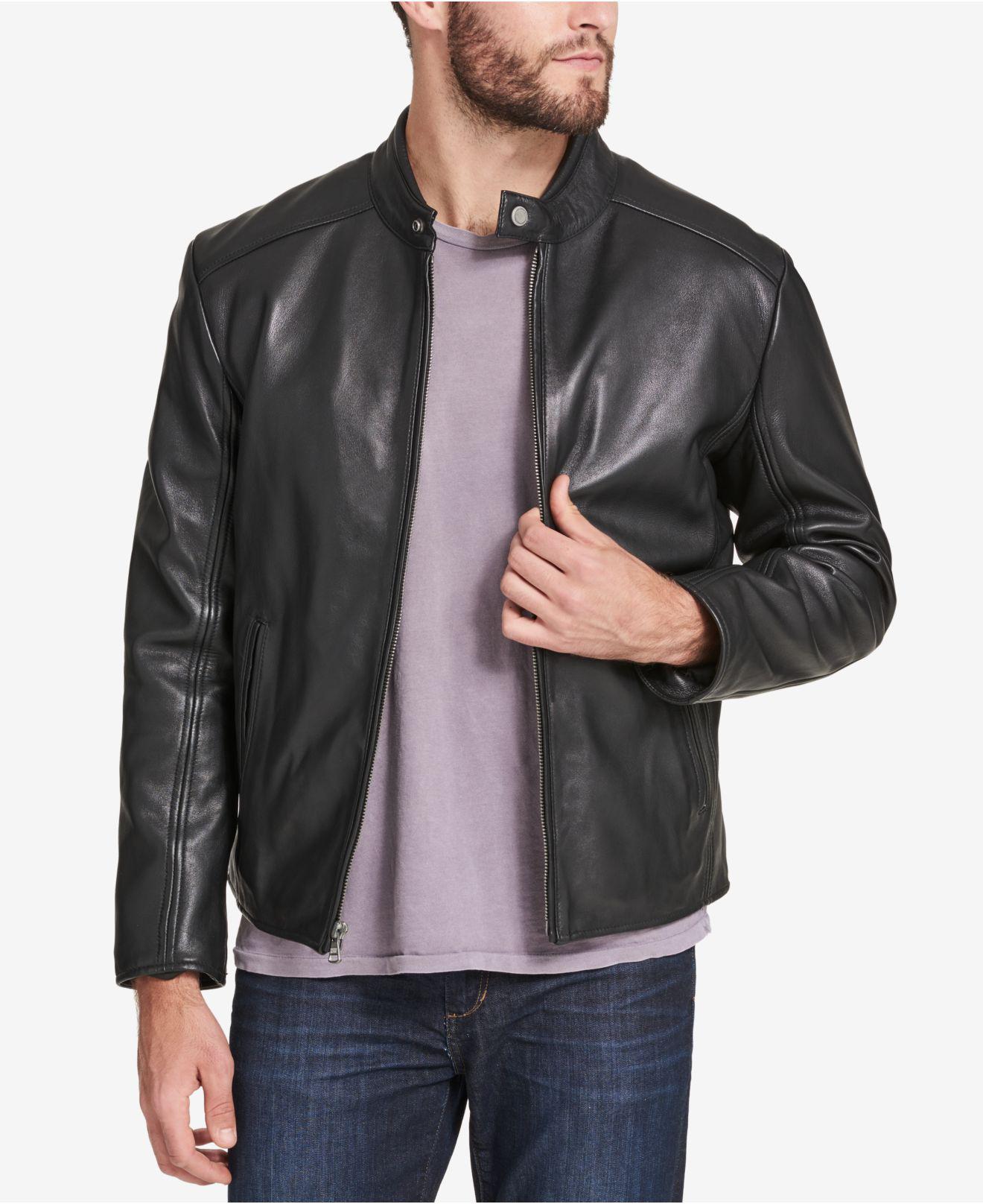 Lyst Marc New York Men S Leather Moto Jacket In Black For Marc New York Black Men S Leather Moto Jacket