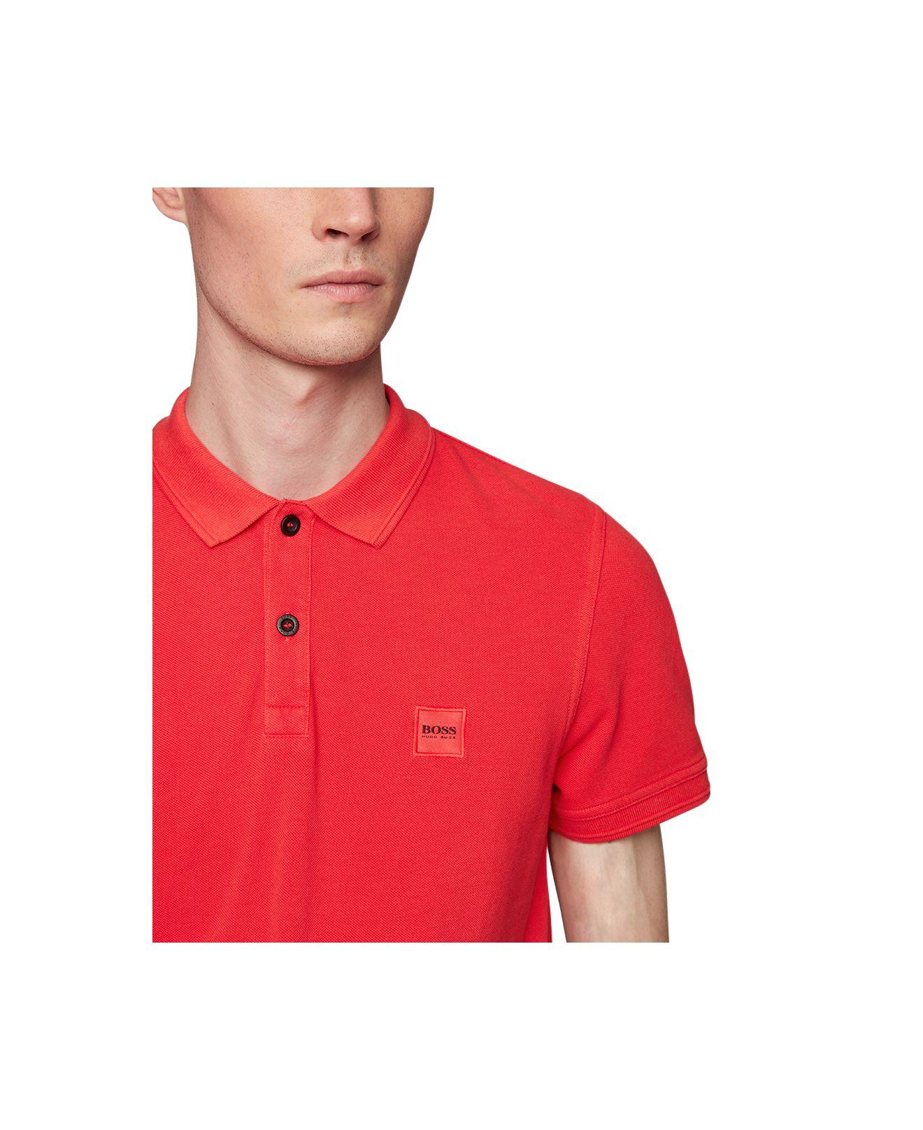 boss casual prime slim fit polo