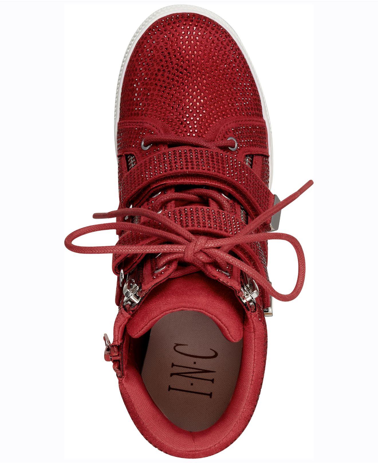 Macys red cheap shoes