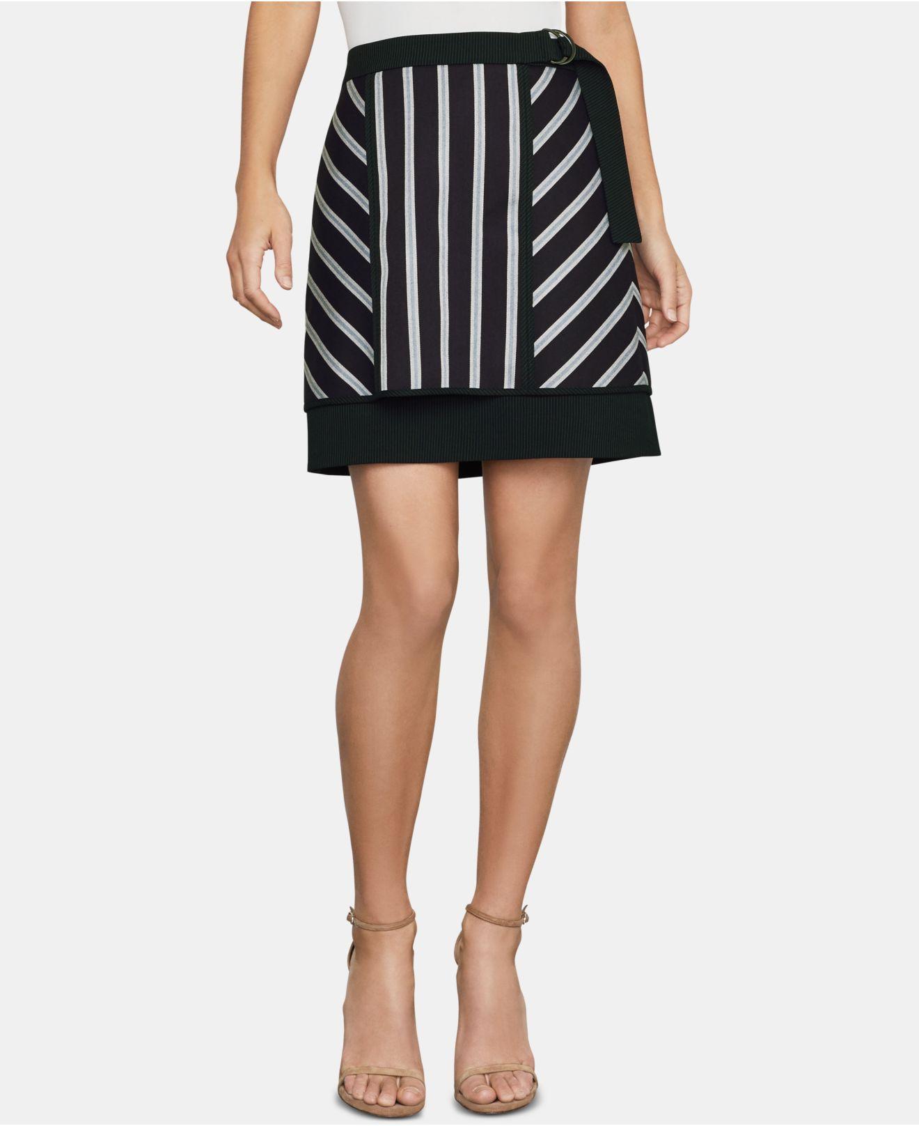 bcbg mini floral striped sundress